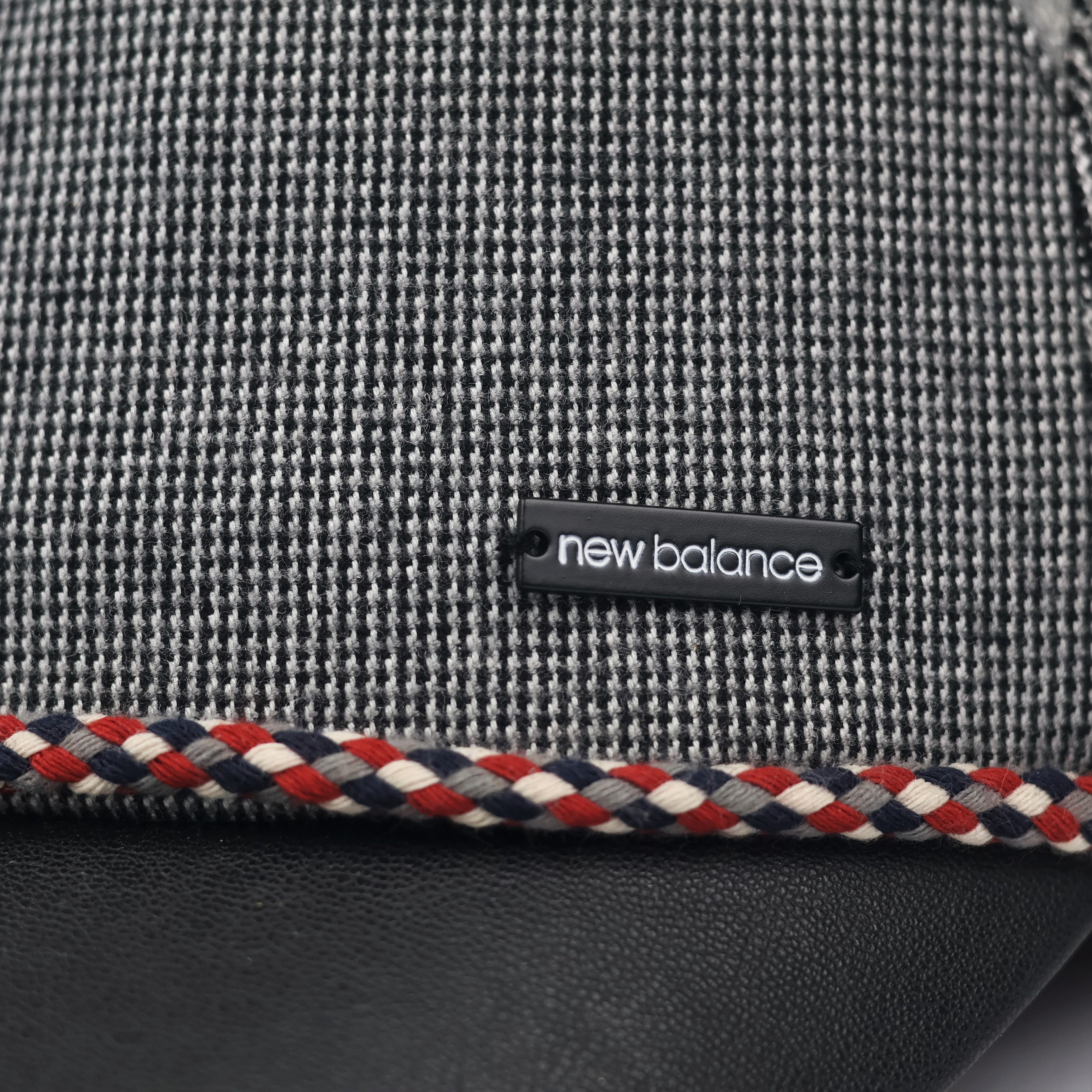 Official New Balance Grey Cadet Thrifted Hat - Faux Leather Bill & Braided Detail