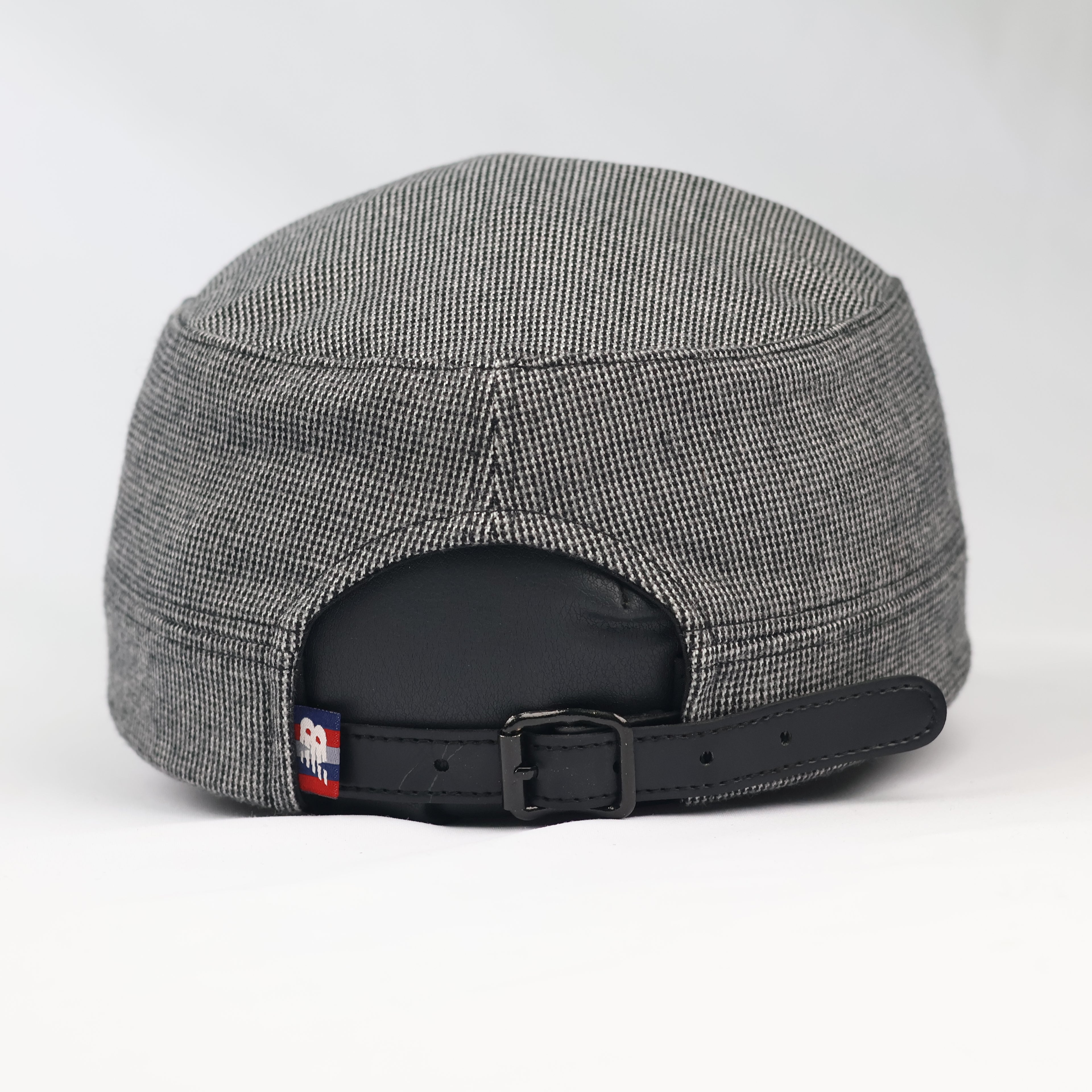 Official New Balance Grey Cadet Thrifted Hat - Faux Leather Bill & Braided Detail