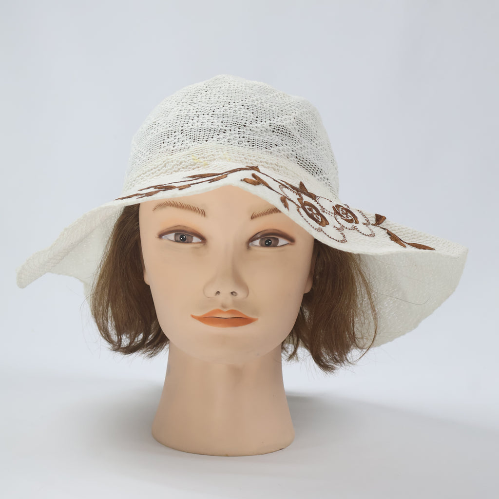 Romantic White Sun Hat
