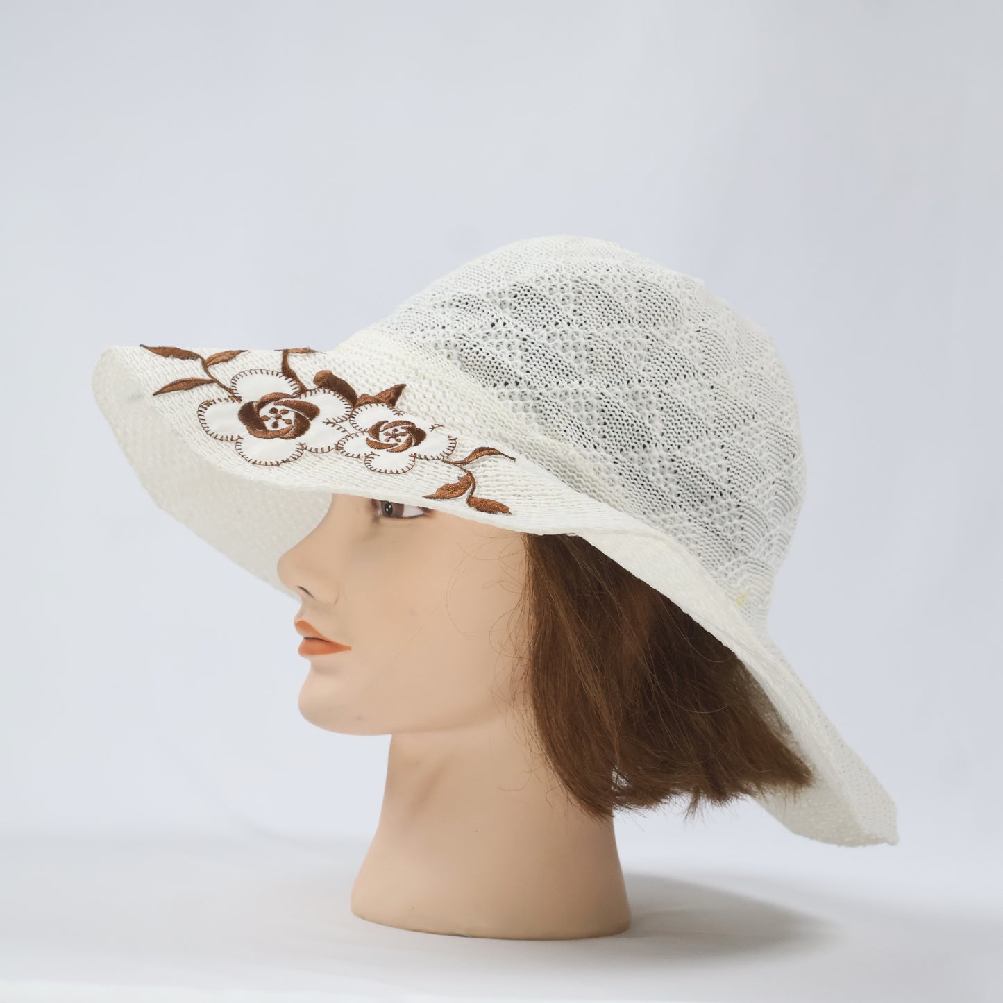 Romantic White Sun Hat