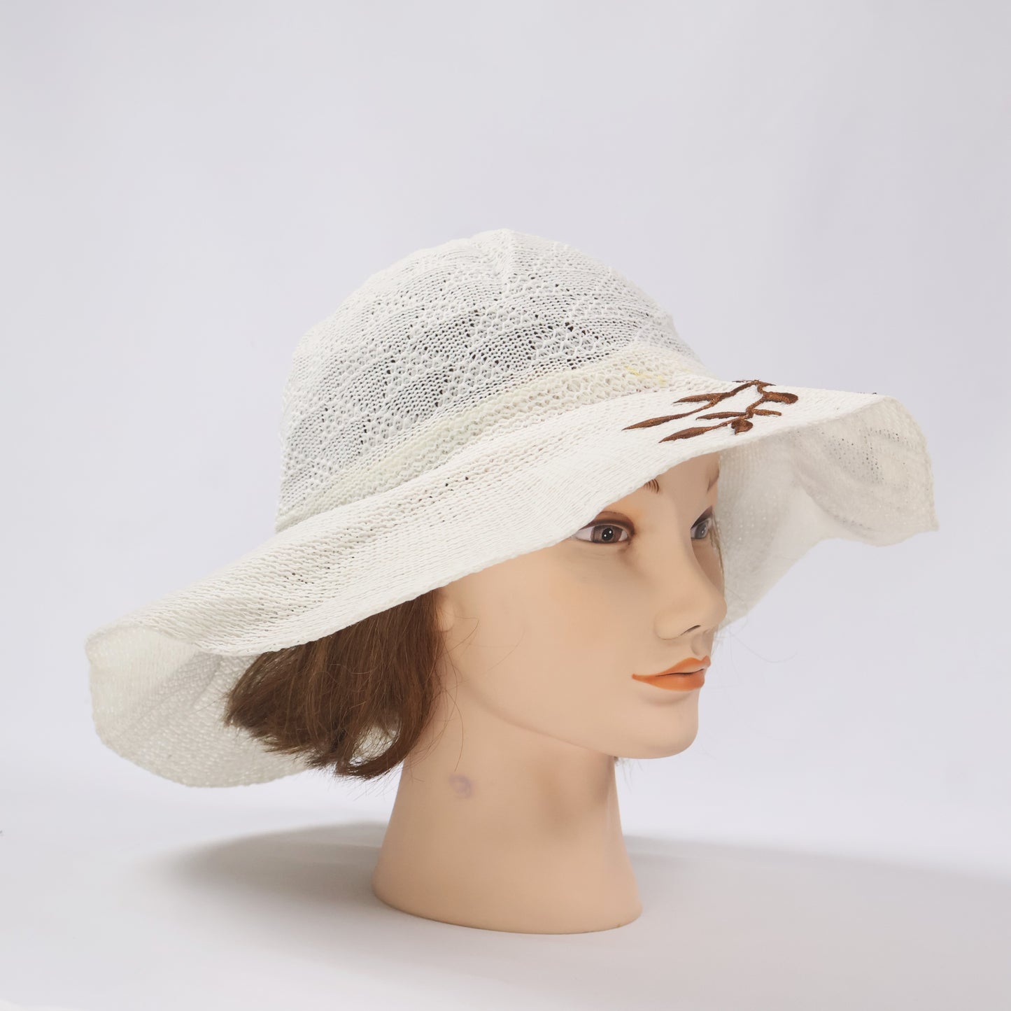 Romantic White Sun Hat