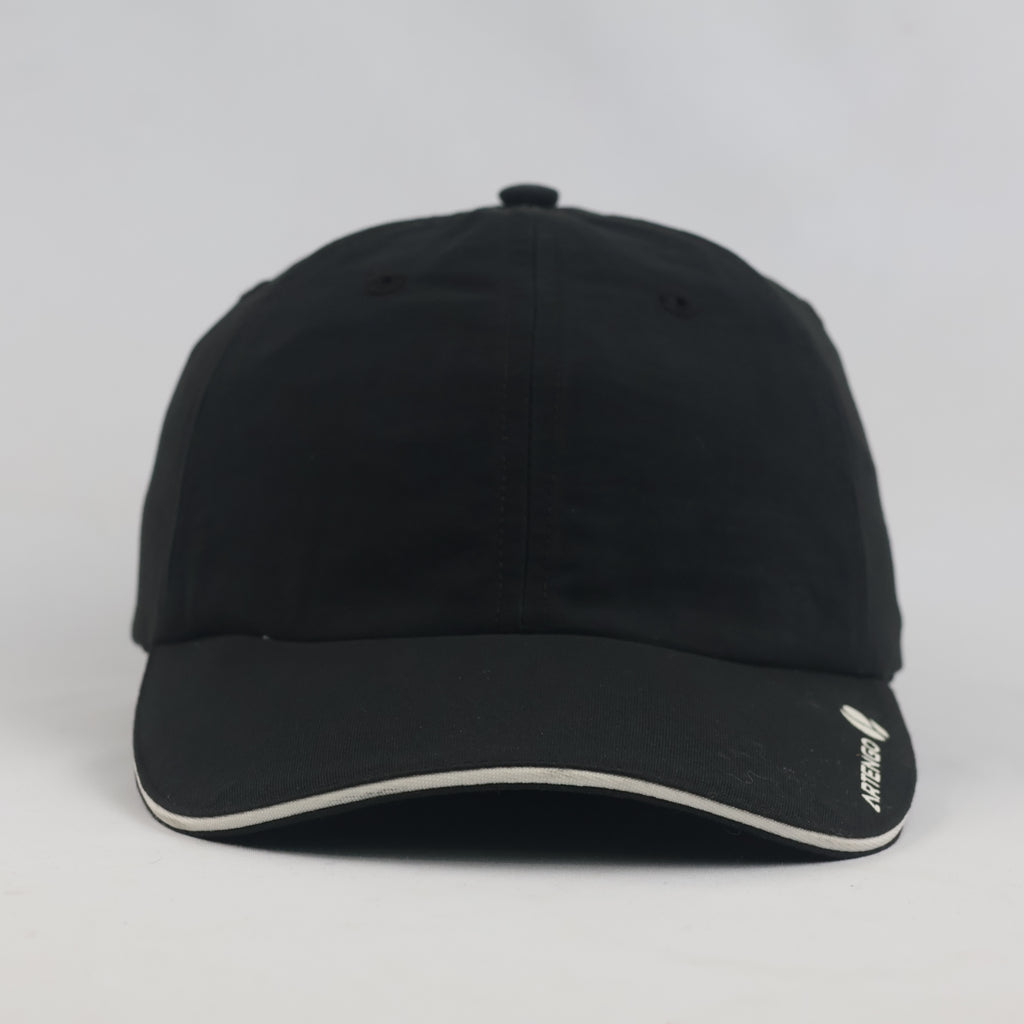 Thrifted Artengo Black Curved Brim Lightweight Tennis Cap