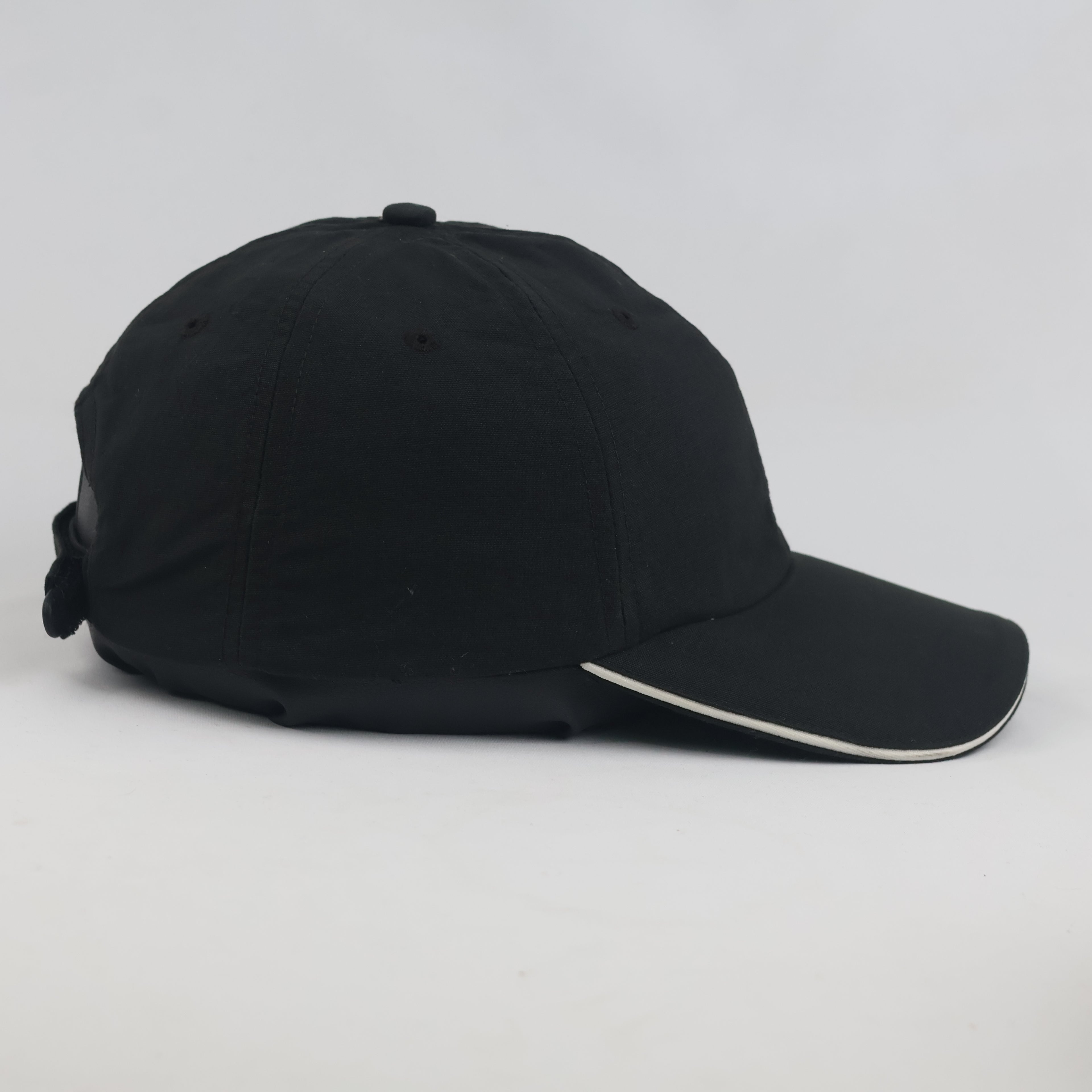 Thrifted Artengo Black Curved Brim Lightweight Tennis Cap