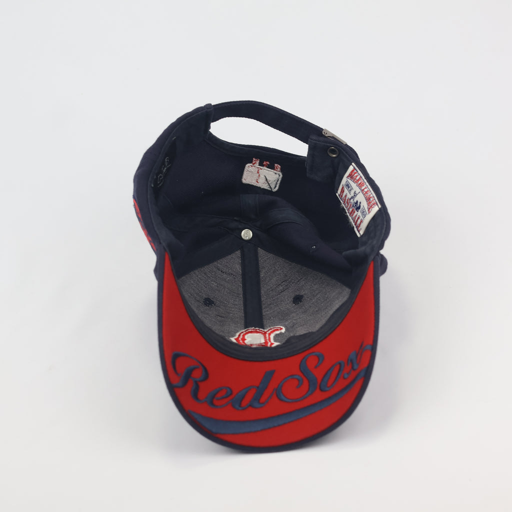 MLB Boston Red Sox Navy Baseball Thrifted  Cap - Embroidered "B" Logo Hat