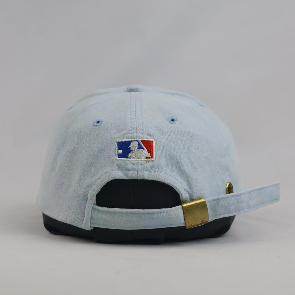 Sky Blue NY Yankees Embroidered Strapback Cap (Size 55-56 cm)
