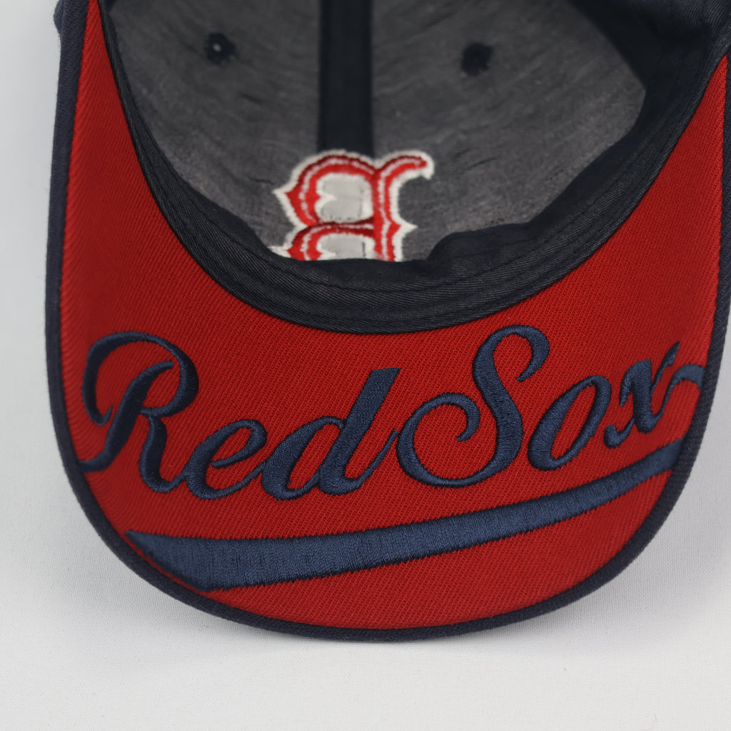 MLB Boston Red Sox Navy Baseball Thrifted  Cap - Embroidered "B" Logo Hat