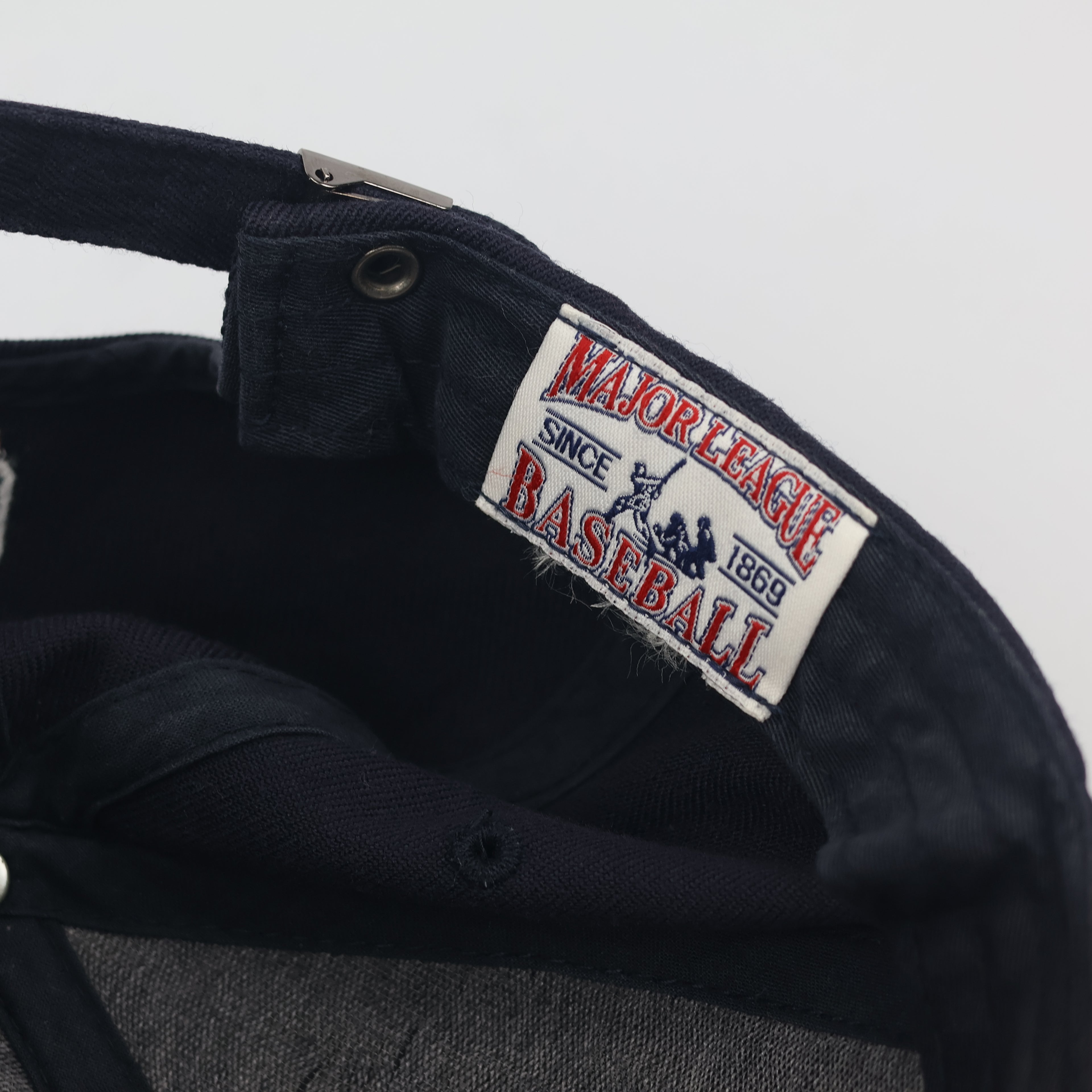 MLB Boston Red Sox Navy Baseball Thrifted  Cap - Embroidered "B" Logo Hat