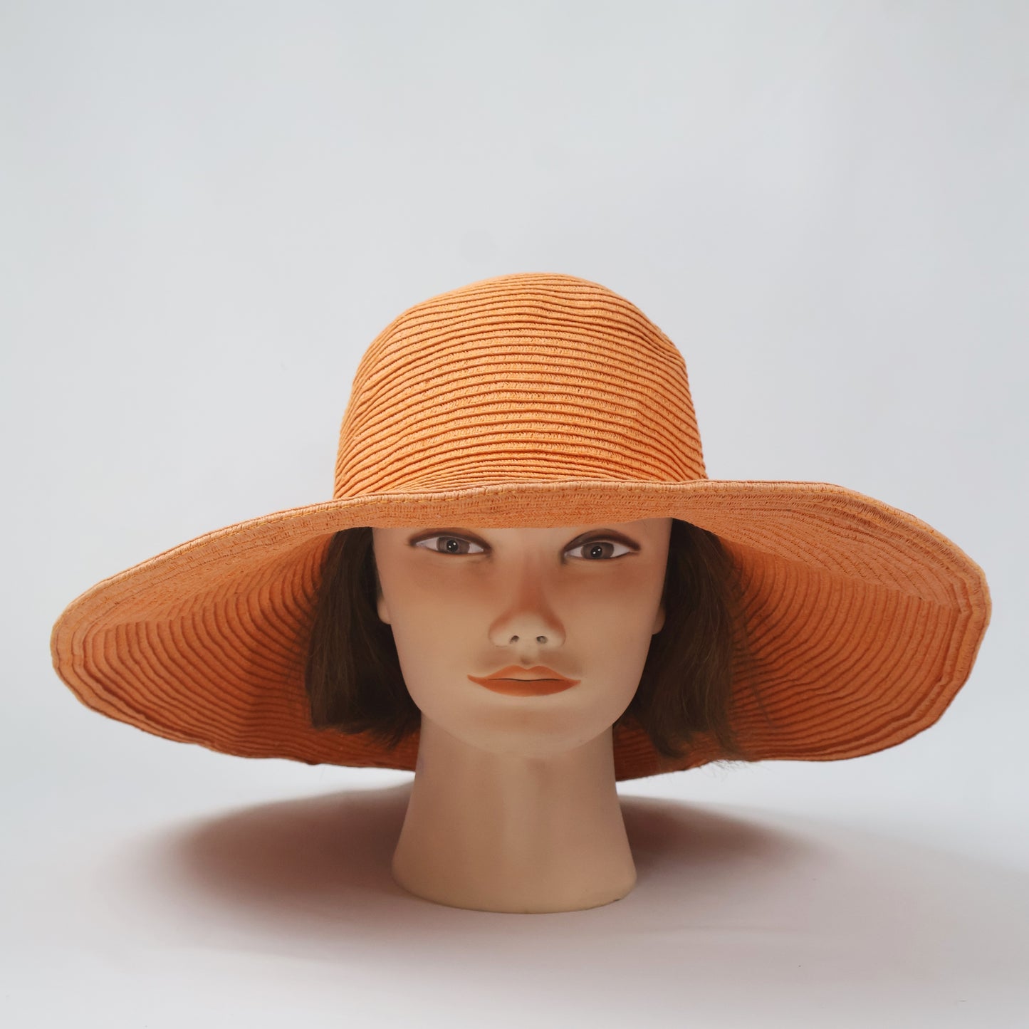 Glamorous Orange Floppy Sun Hat