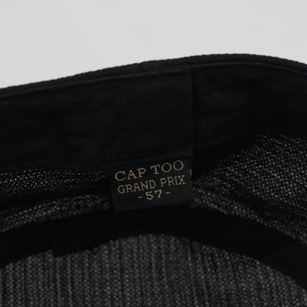 Vintage Cap Too Grand Prix Military Cadet Hat