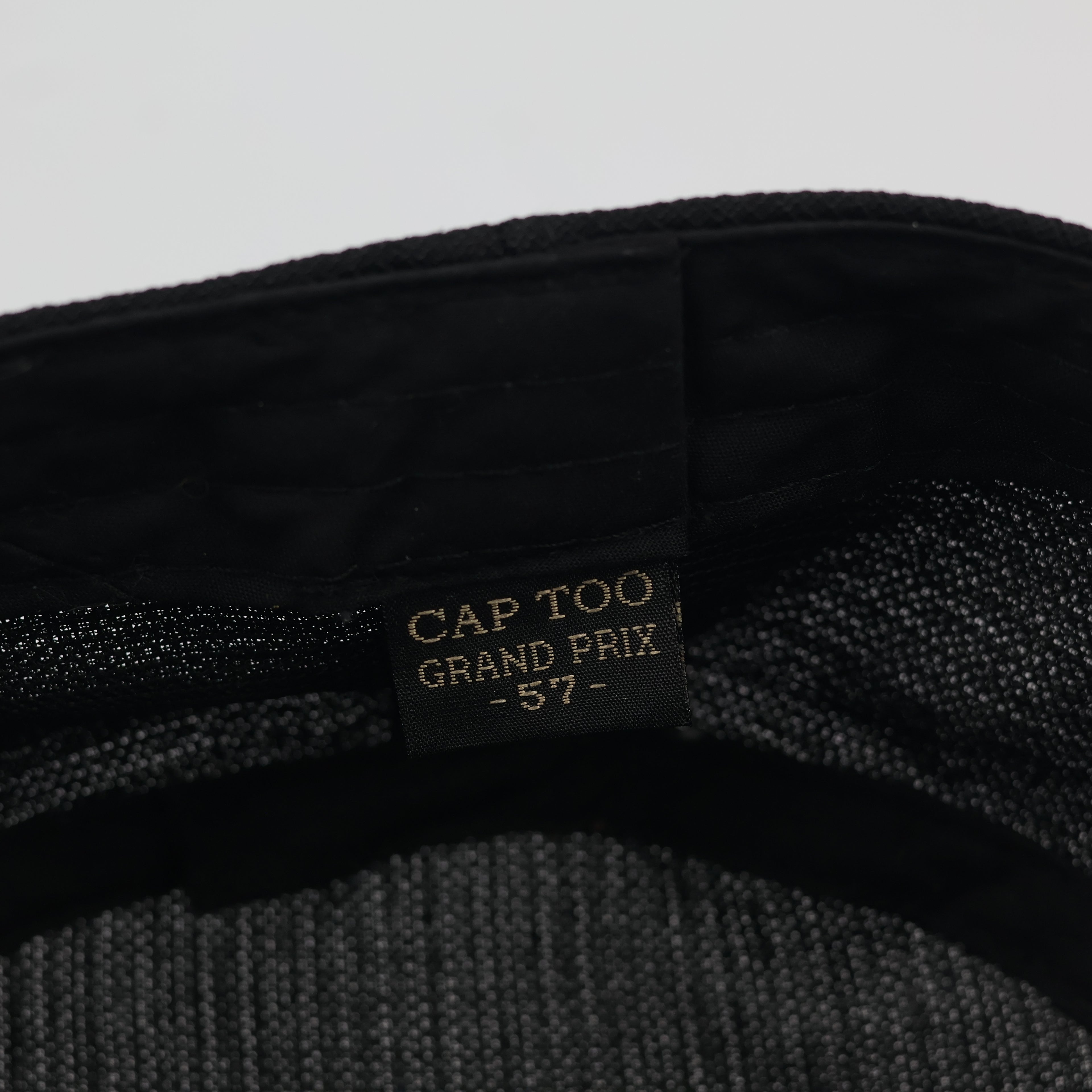 Vintage Cap Too Grand Prix Military Cadet Hat