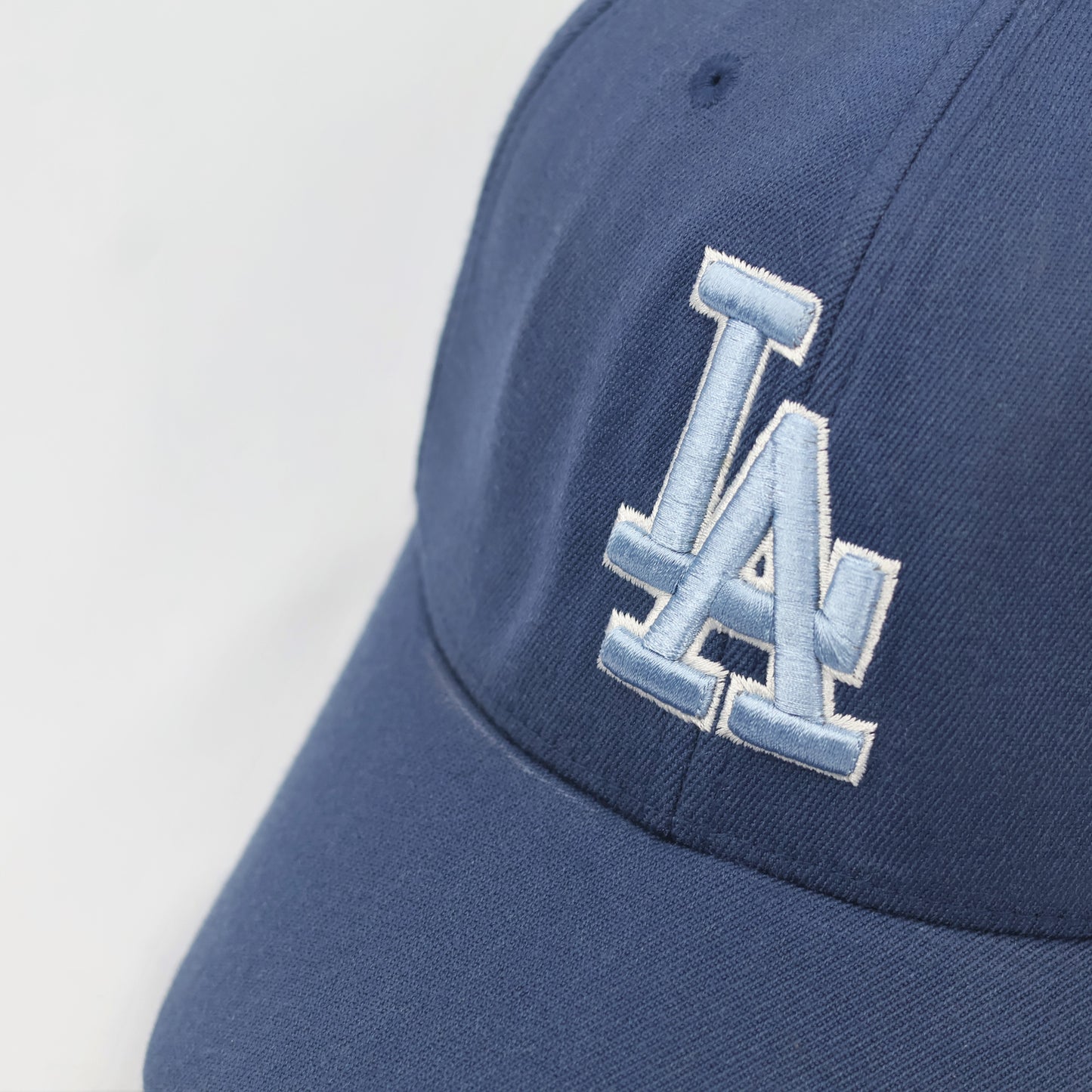 Major League Baseball Dodgers Blue & Grey Thrifted Hat - Size M-XL Stretch Fit