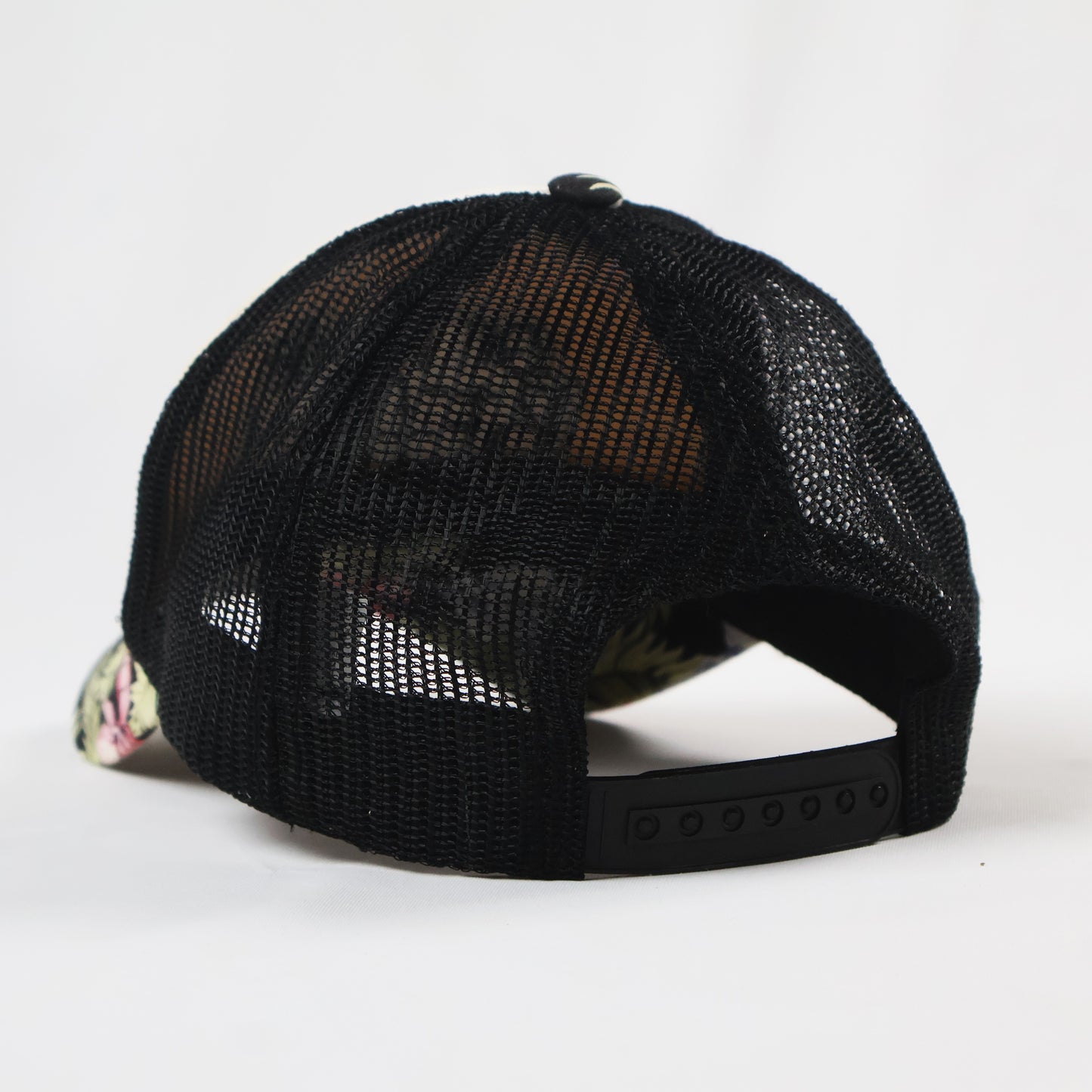 Unisex Tropical Snapback Cap with Mesh Back