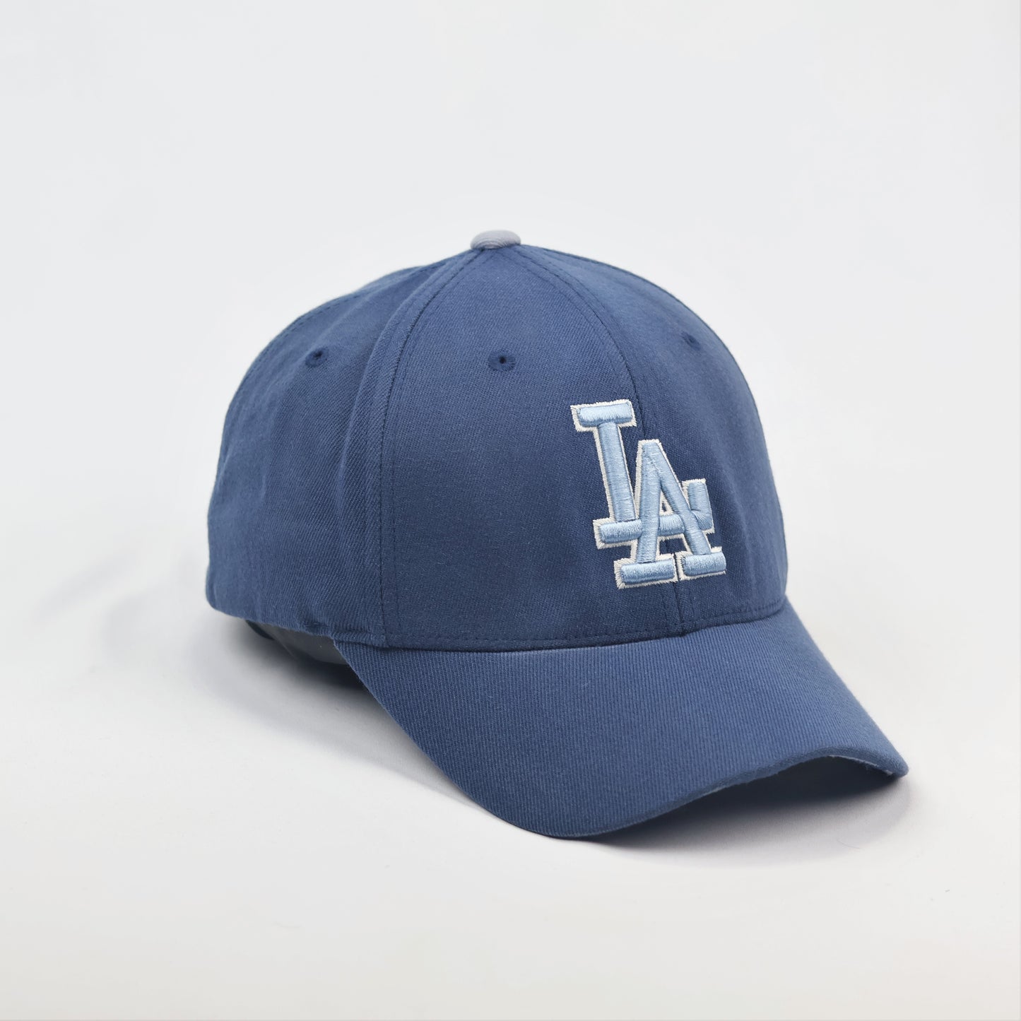 Major League Baseball Dodgers Blue & Grey Thrifted Hat - Size M-XL Stretch Fit