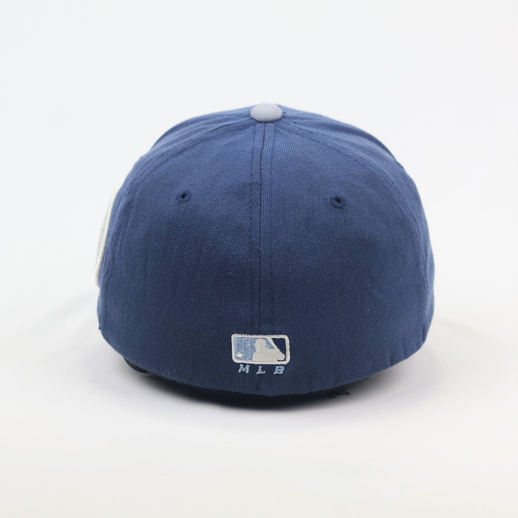 Major League Baseball Dodgers Blue & Grey Thrifted Hat - Size M-XL Stretch Fit