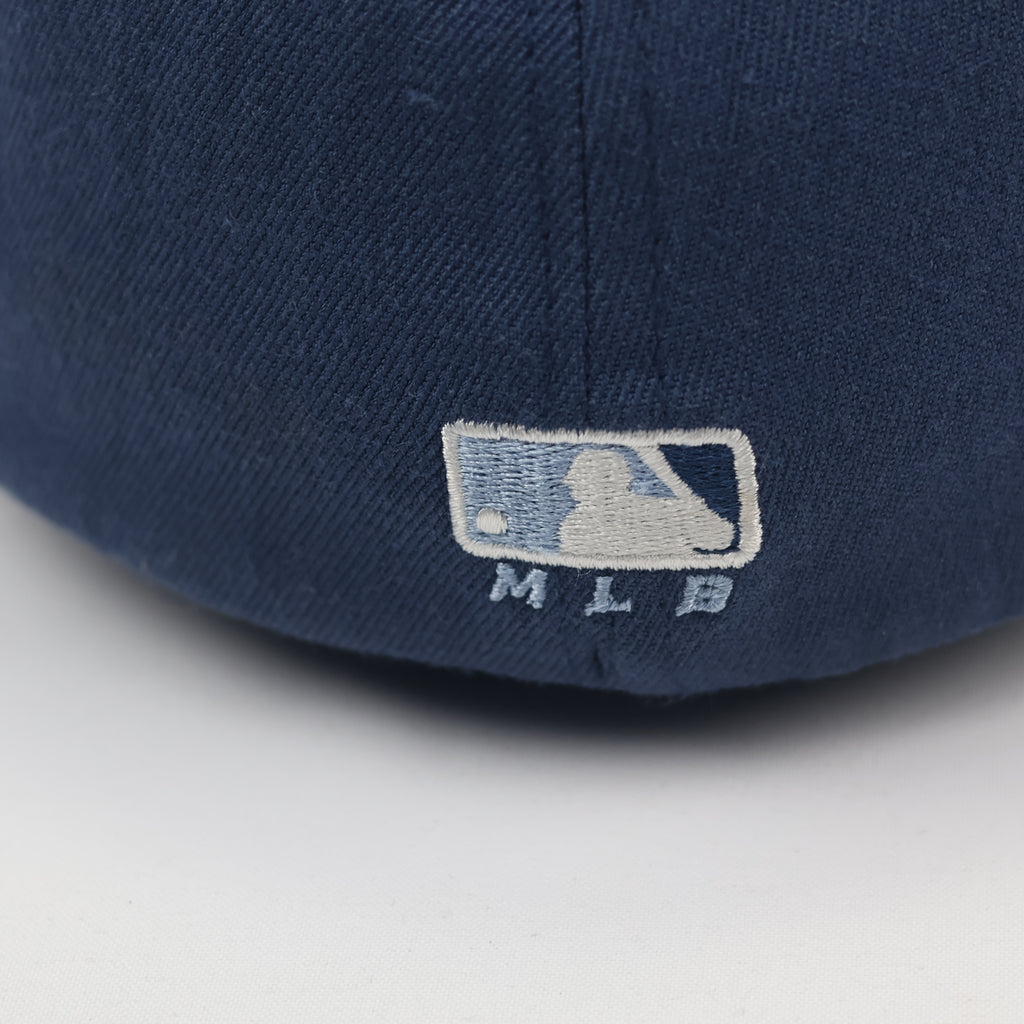 Major League Baseball Dodgers Blue & Grey Thrifted Hat - Size M-XL Stretch Fit