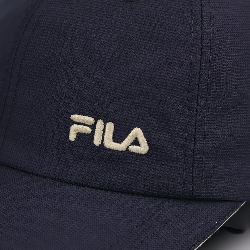 Vintage FILA "L'ARTE nello SPORT" Navy Thrifted Cap