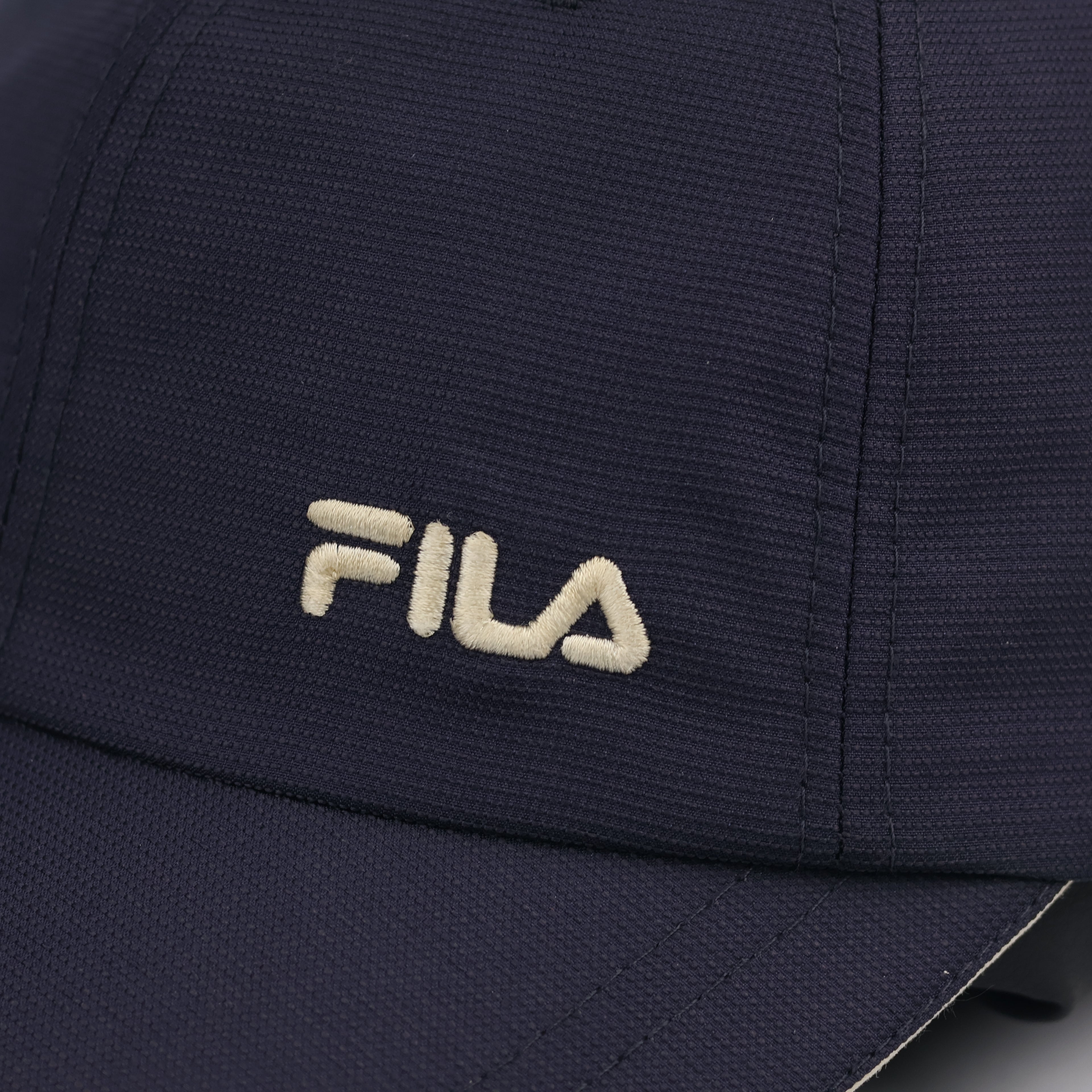 Vintage FILA "L'ARTE nello SPORT" Navy Thrifted Cap