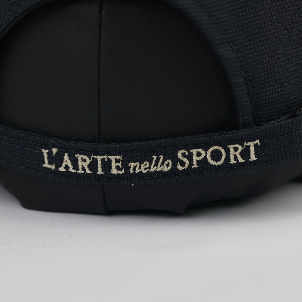 Vintage FILA "L'ARTE nello SPORT" Navy Thrifted Cap
