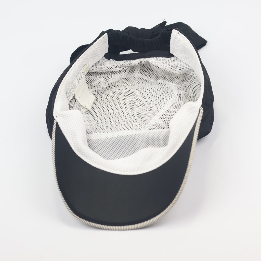 Authentic ELLE Golf Embroidered Sport Thrifted Cap - Grey Plaid Pattern Hat