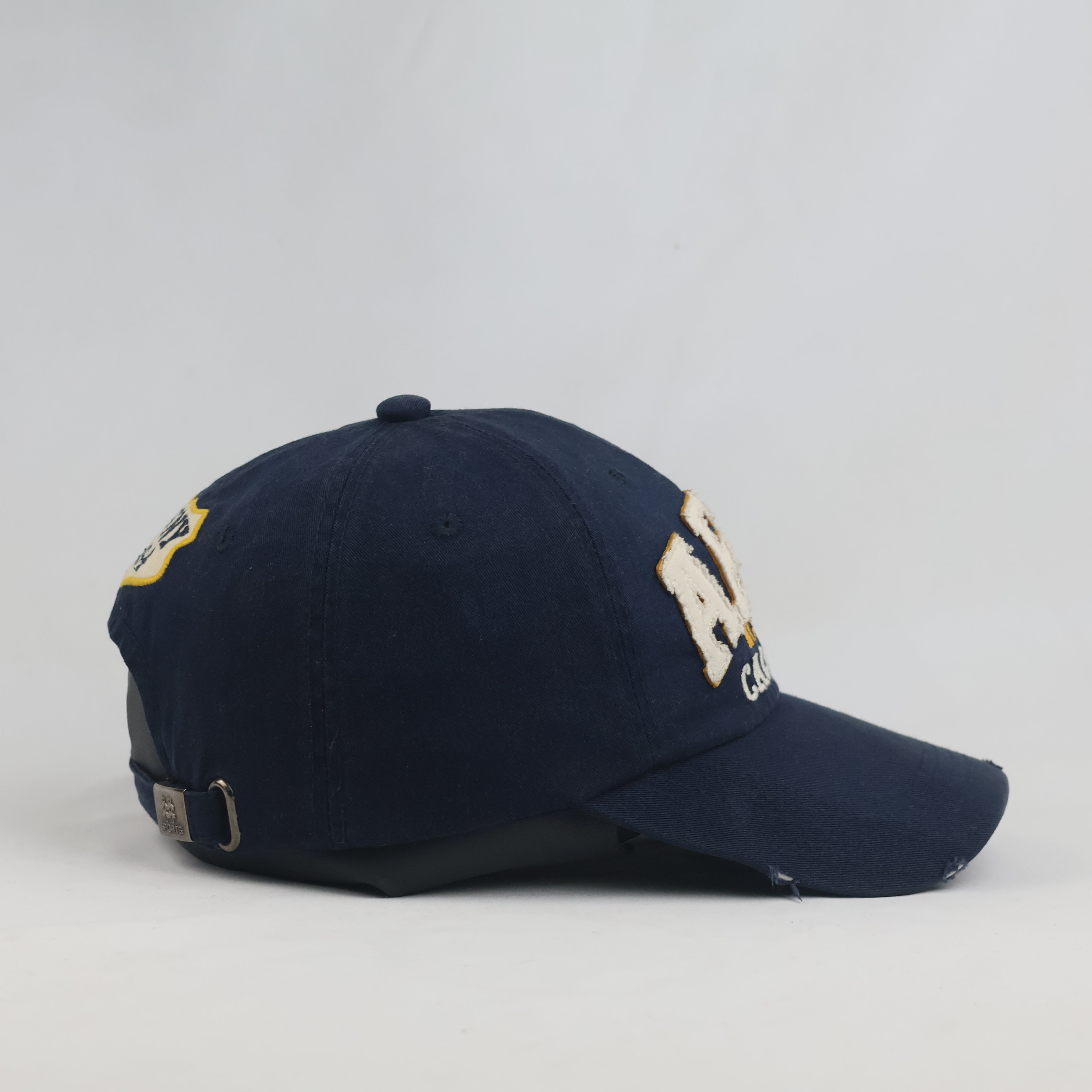 Thrifted Vintage AFNY 1964 Distressed Navy Cotton Cap (56-58 cm)