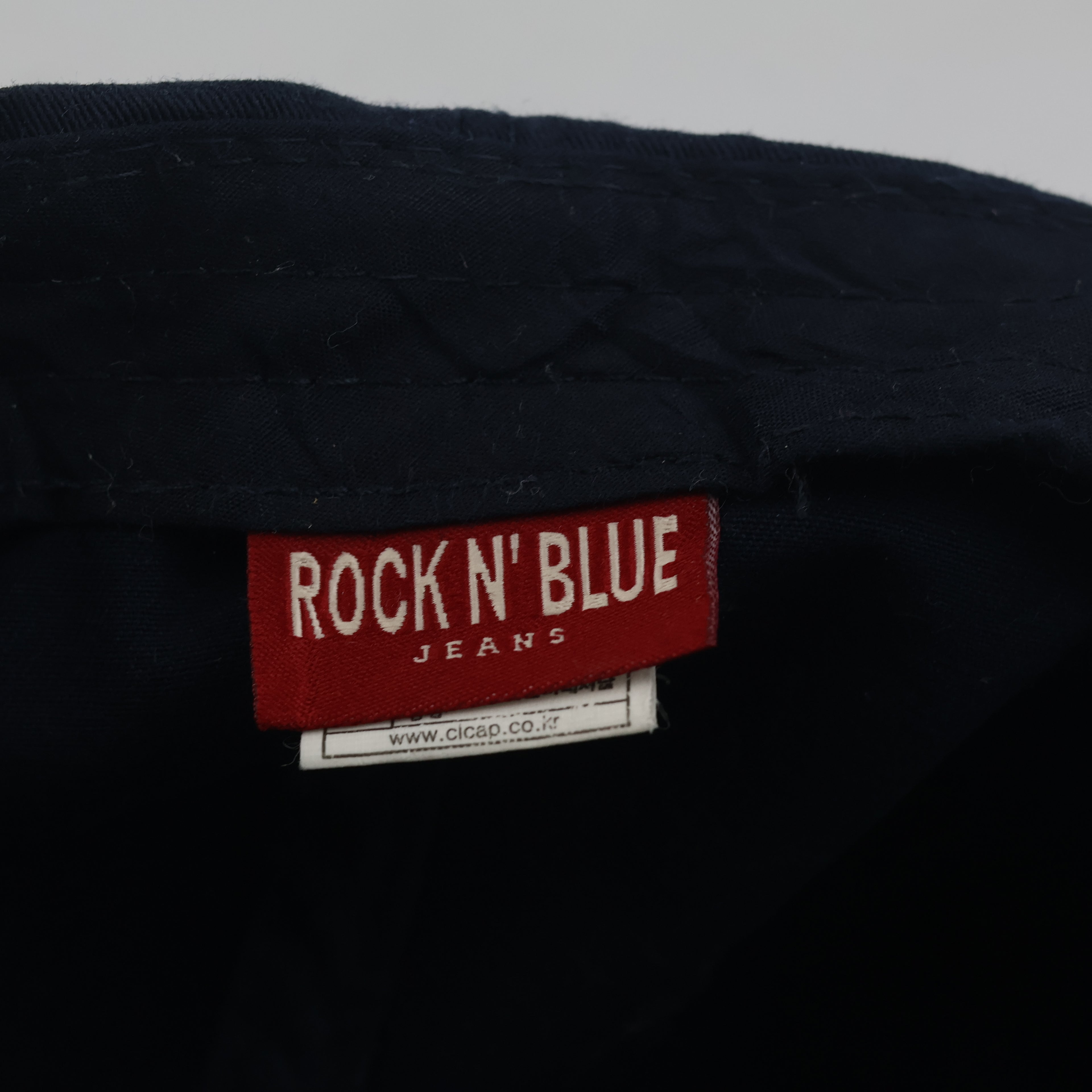 Thrifted Vintage AFNY 1964 Distressed Navy Cotton Cap (56-58 cm)