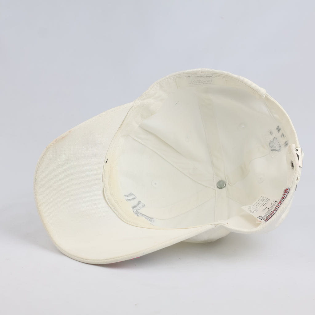 Thrifted MLB New York Yankees Off-White Floral Doodle Cap (56-58 cm)