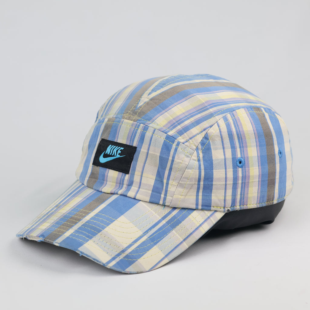 Vintage Nike AW84 "Run Like Hell" 5-Panel Camp Thrifted Hat - Thrifted