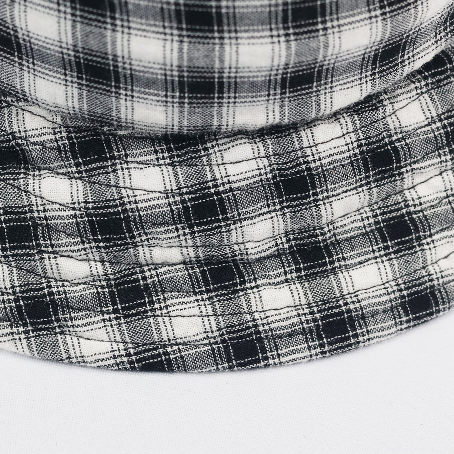 Classic Gingham Pattern Bucket Thrifted Hat – m.m.a Streetwear Plaid Cap