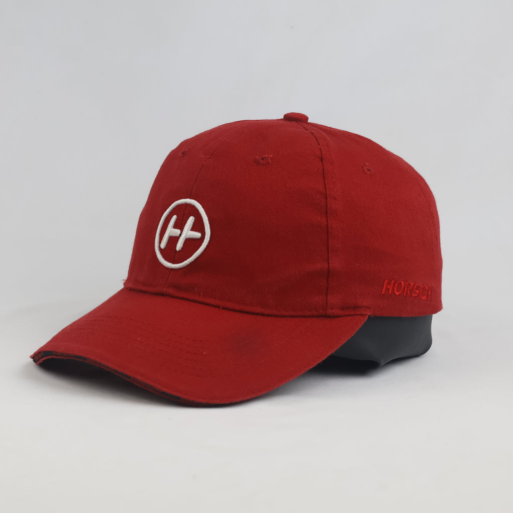 Thrifted Horsch German Machinery Red Cotton Baseball Cap