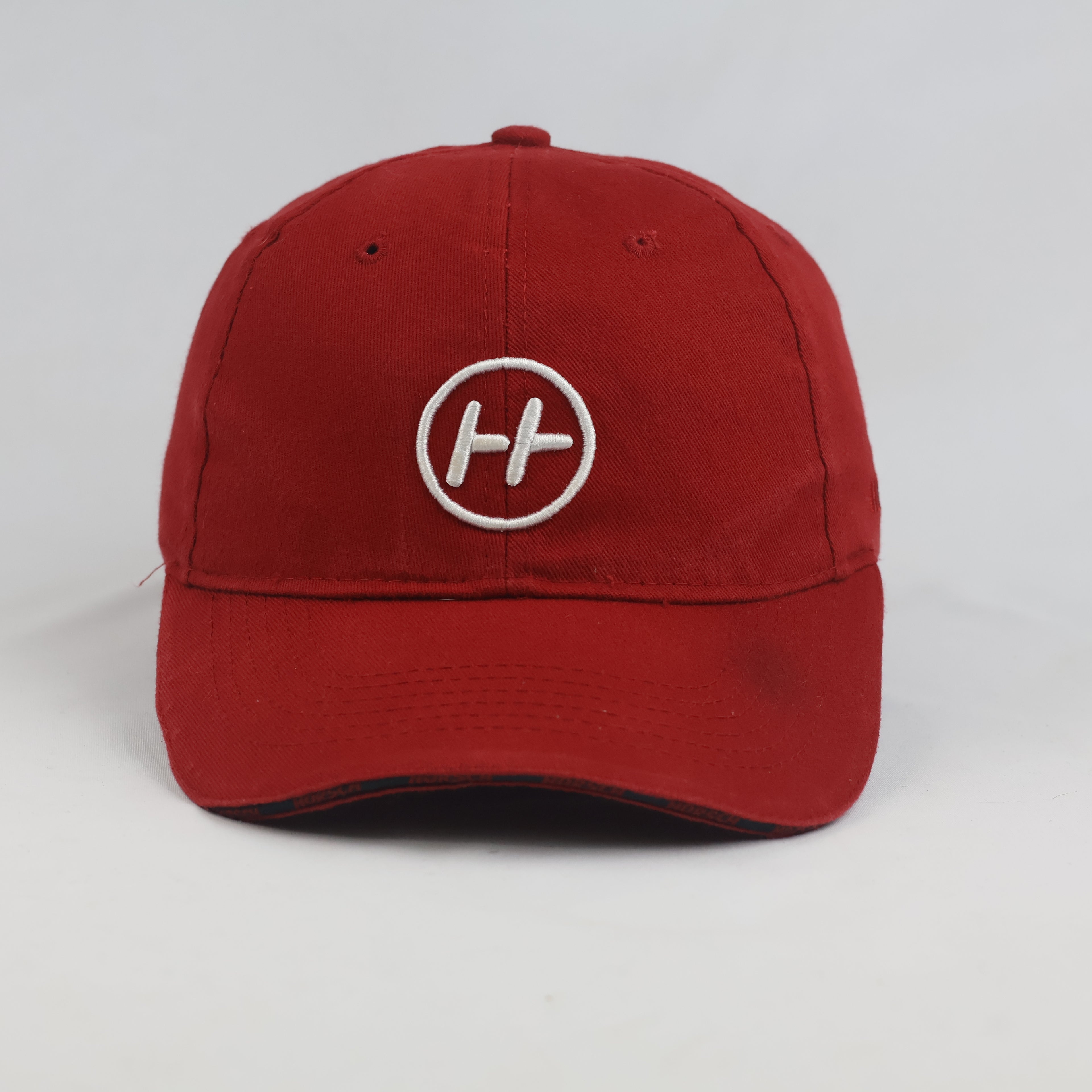 Thrifted Horsch German Machinery Red Cotton Baseball Cap