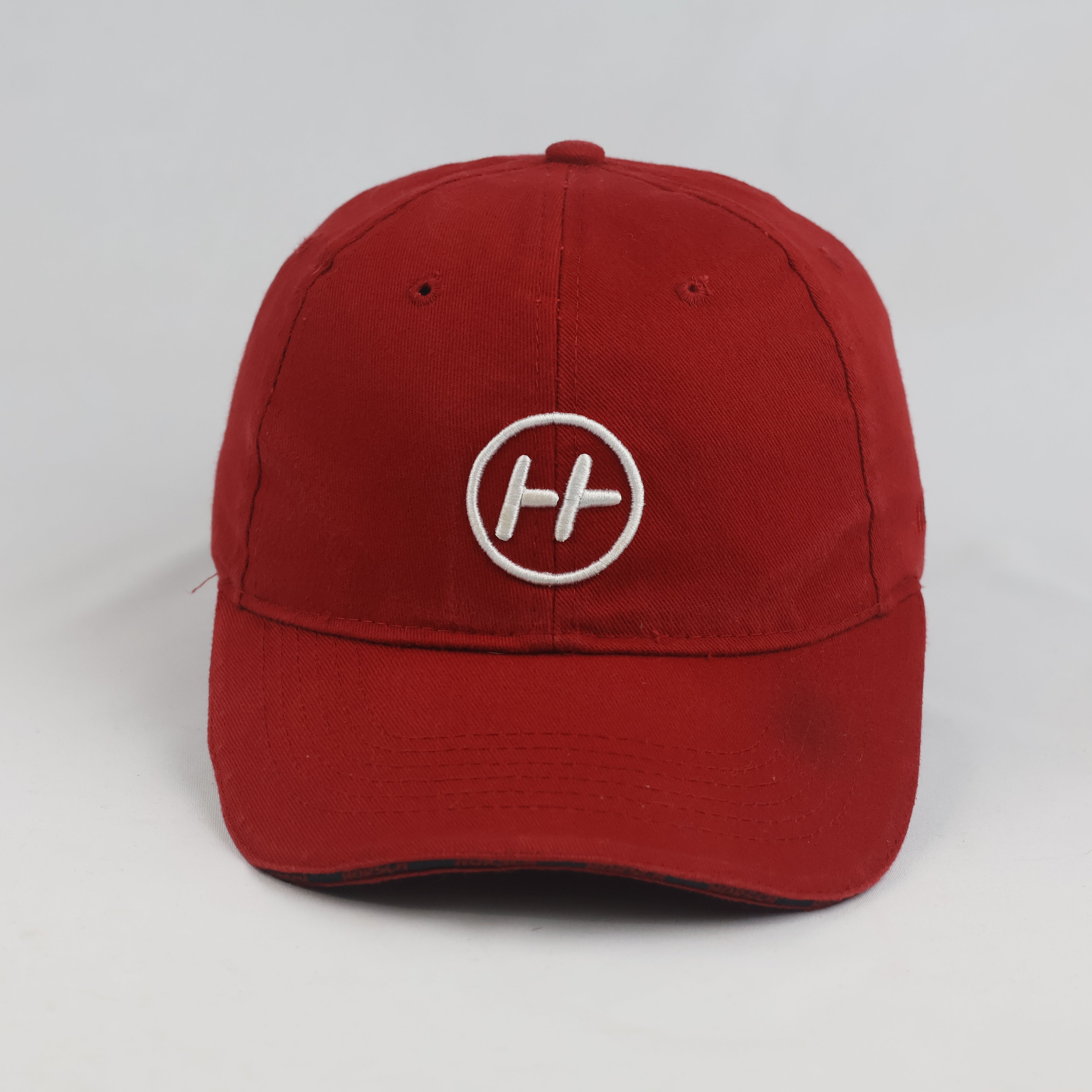 Thrifted Horsch German Machinery Red Cotton Baseball Cap