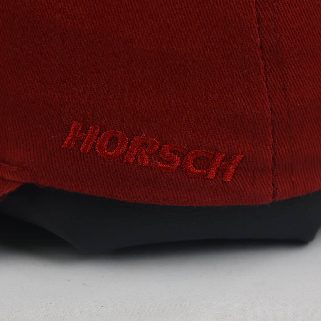 Thrifted Horsch German Machinery Red Cotton Baseball Cap
