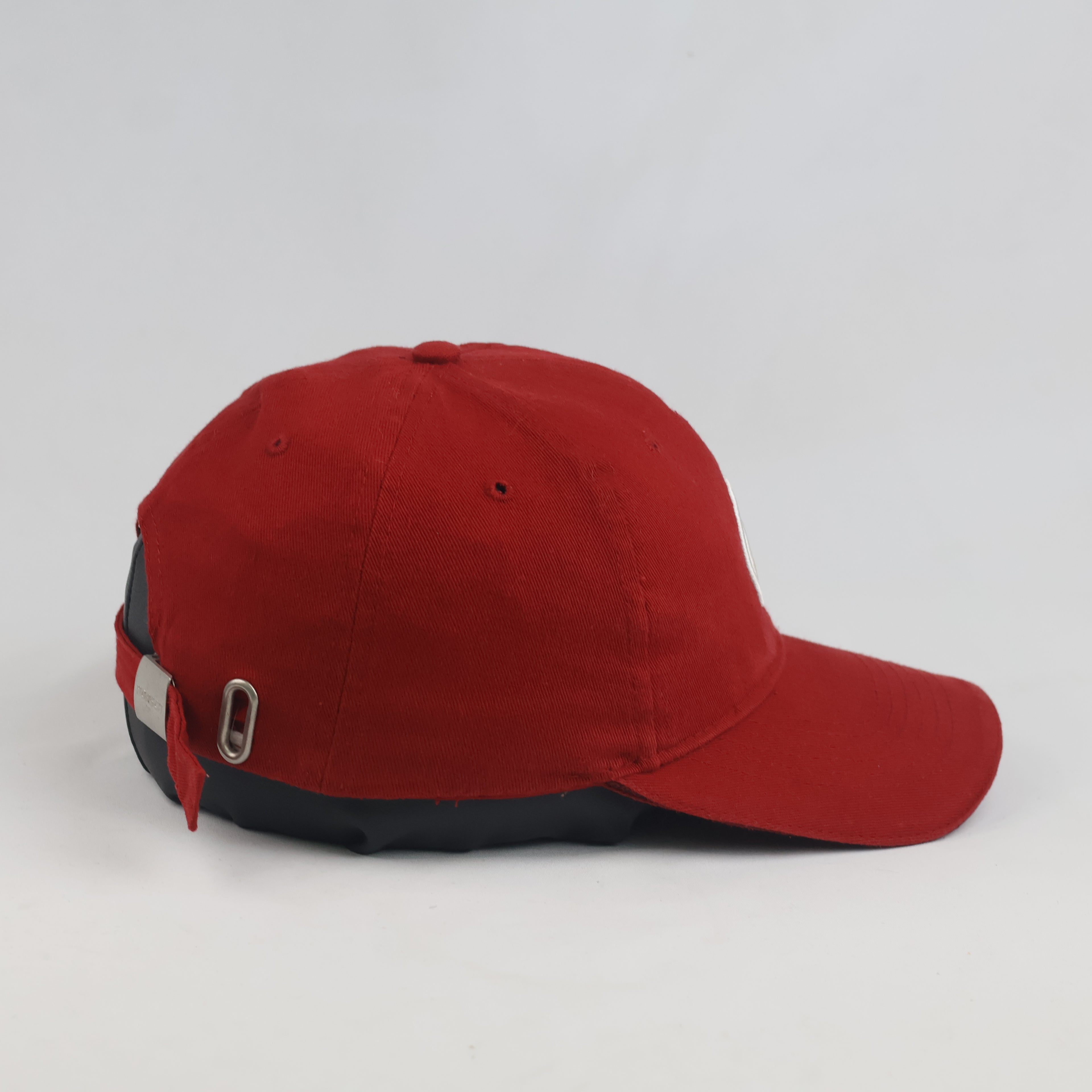 Thrifted Horsch German Machinery Red Cotton Baseball Cap