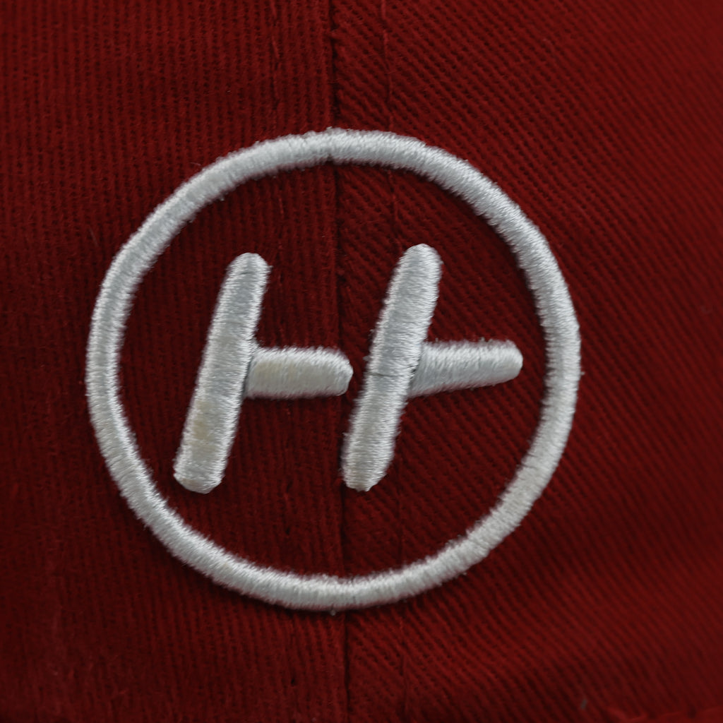 Thrifted Horsch German Machinery Red Cotton Baseball Cap