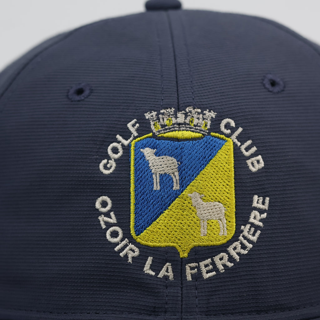Puma Golf "Ozoir La Ferrière" Navy Blue Performance Thrifted Cap