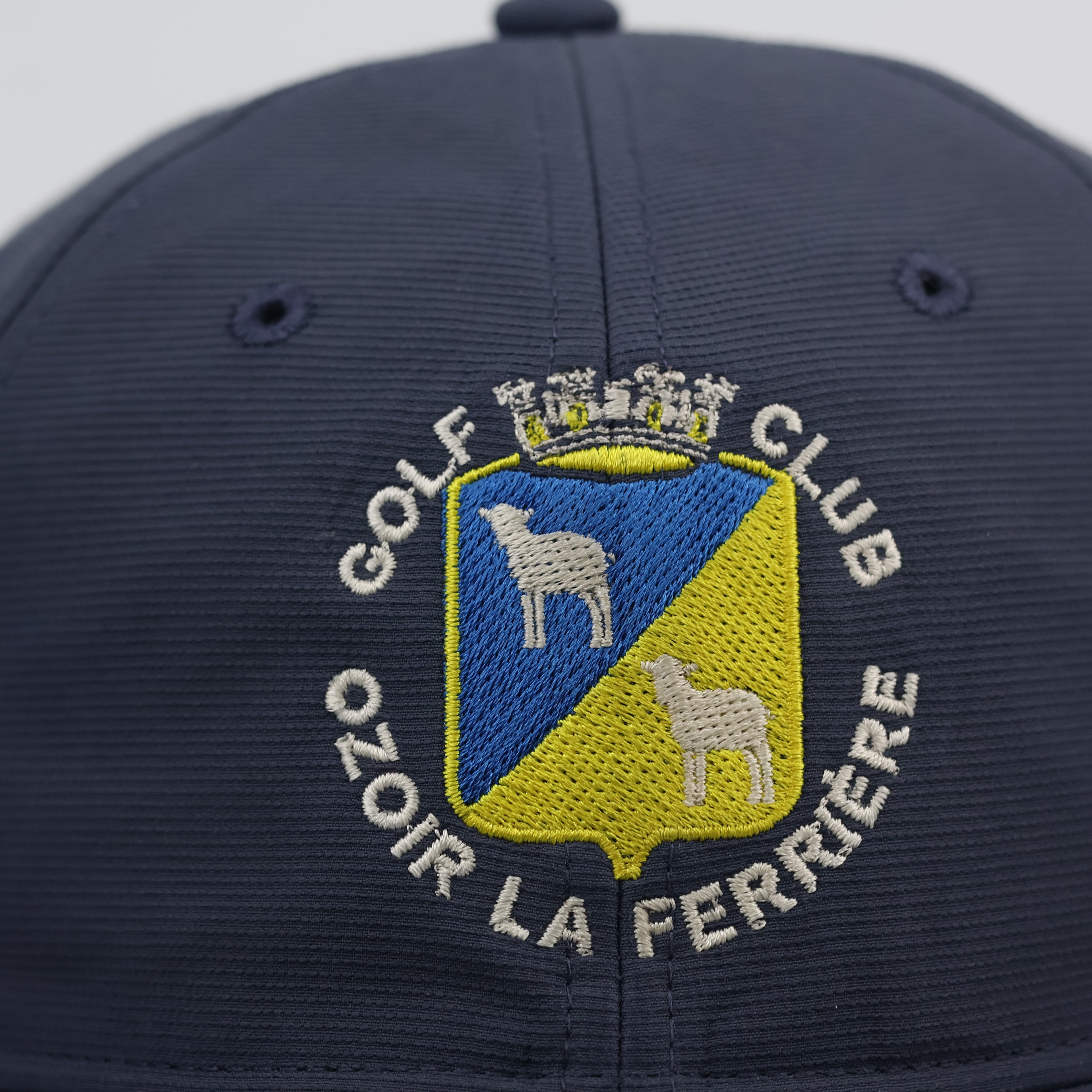 Puma Golf "Ozoir La Ferrière" Navy Blue Performance Thrifted Cap