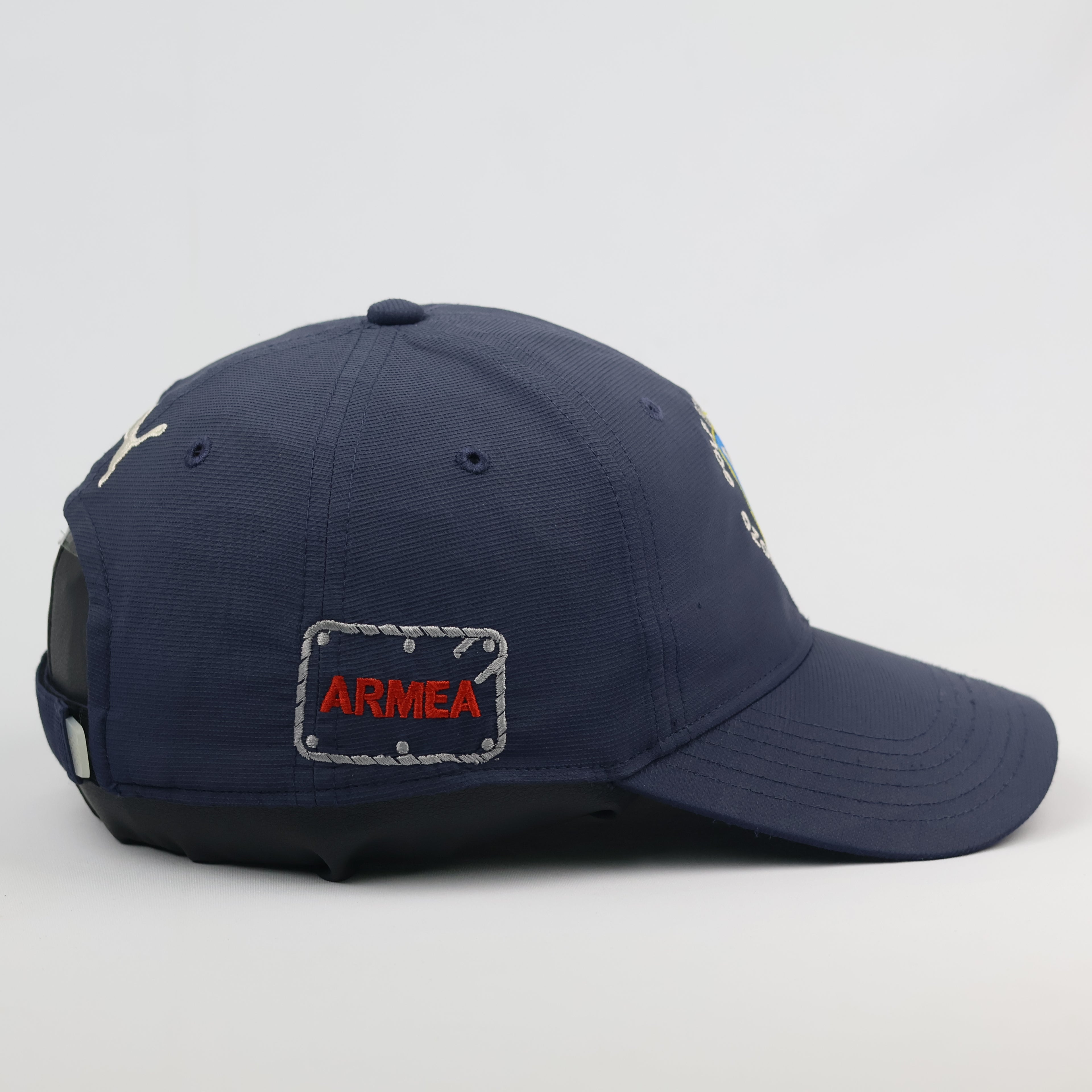 Puma Golf "Ozoir La Ferrière" Navy Blue Performance Thrifted Cap