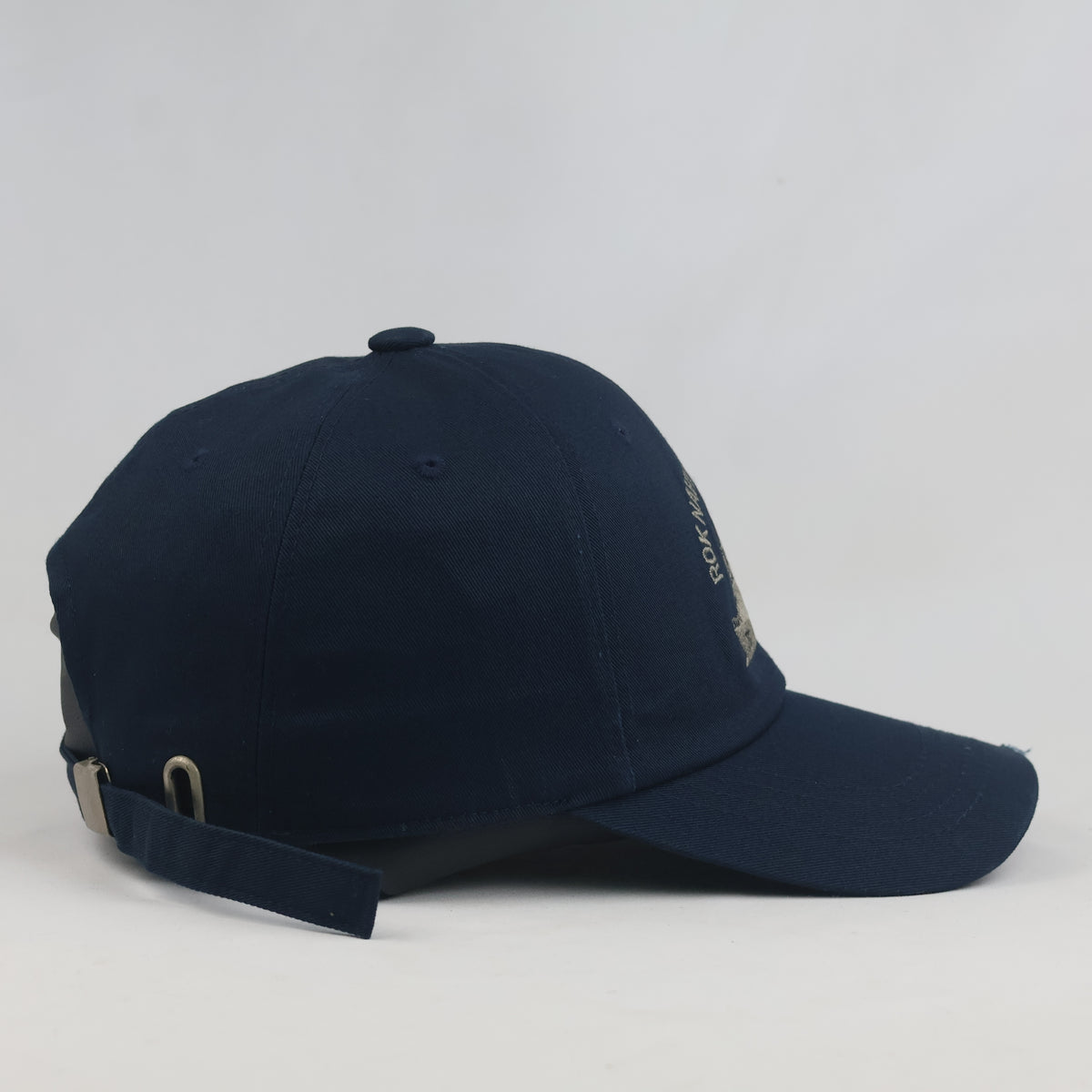 Thrifted South Korean Flag ROK Navy PCC-772 Military Strapback Cap | 10024