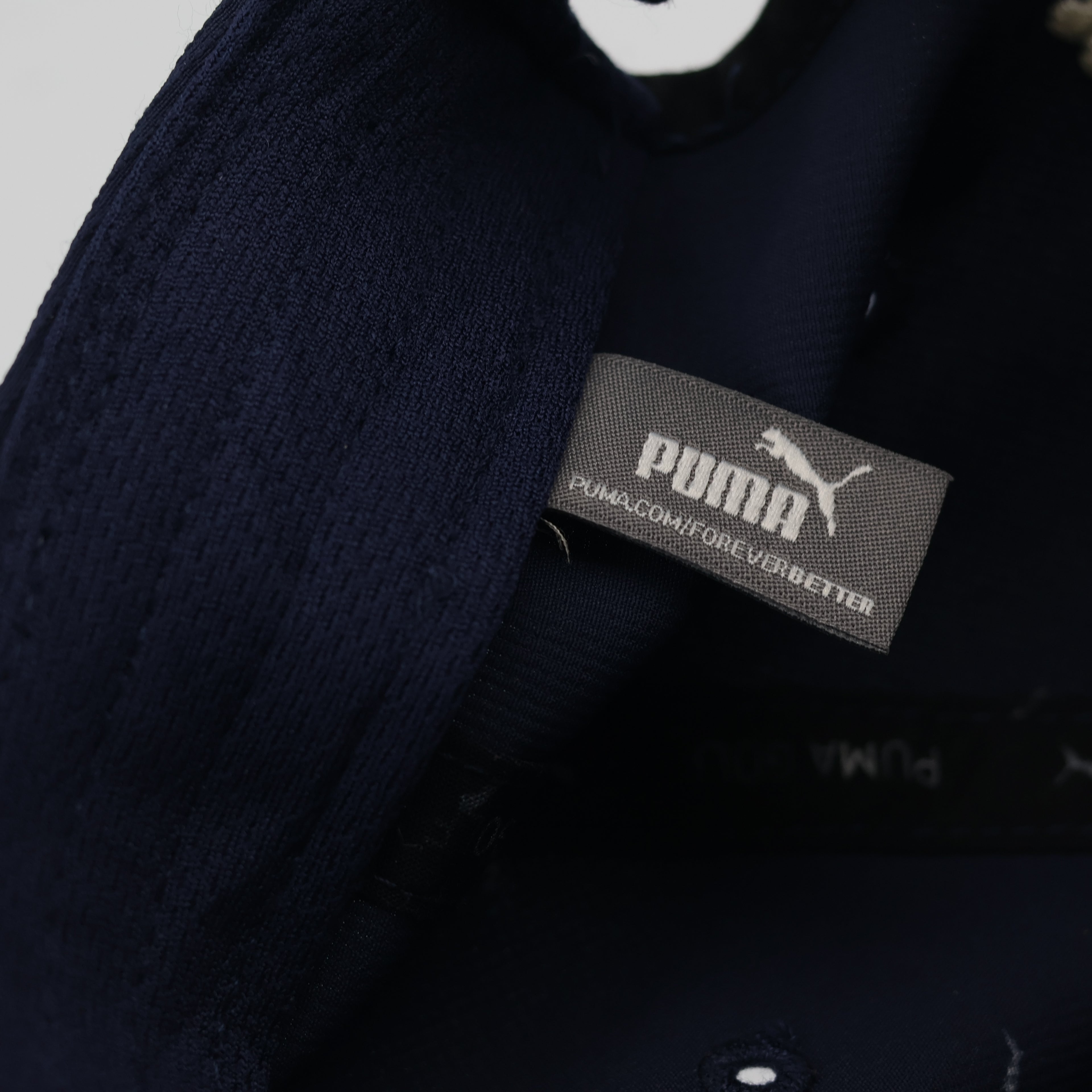 Puma Golf "Ozoir La Ferrière" Navy Blue Performance Thrifted Cap
