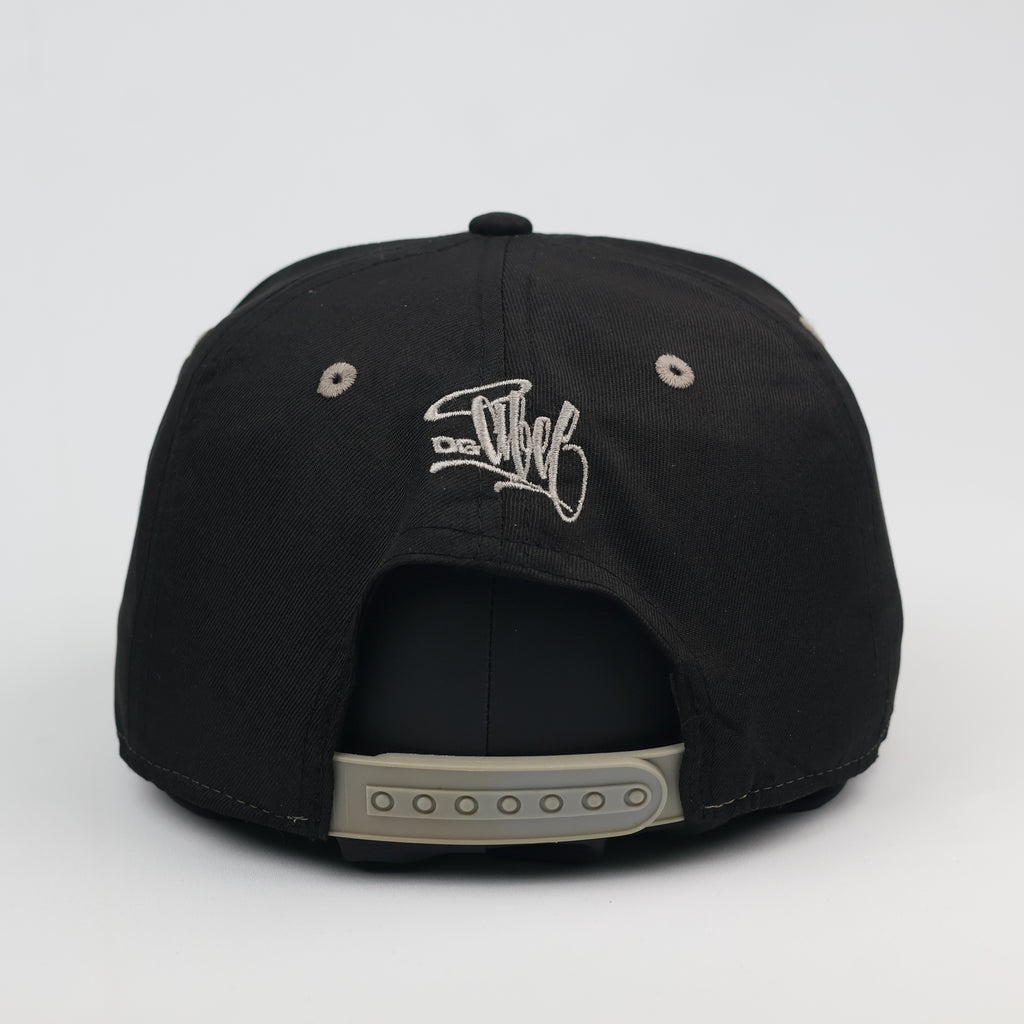 Vintage OG Chief Skull & Lion Snapback Thrifted Hat | Black Streetwear Cap