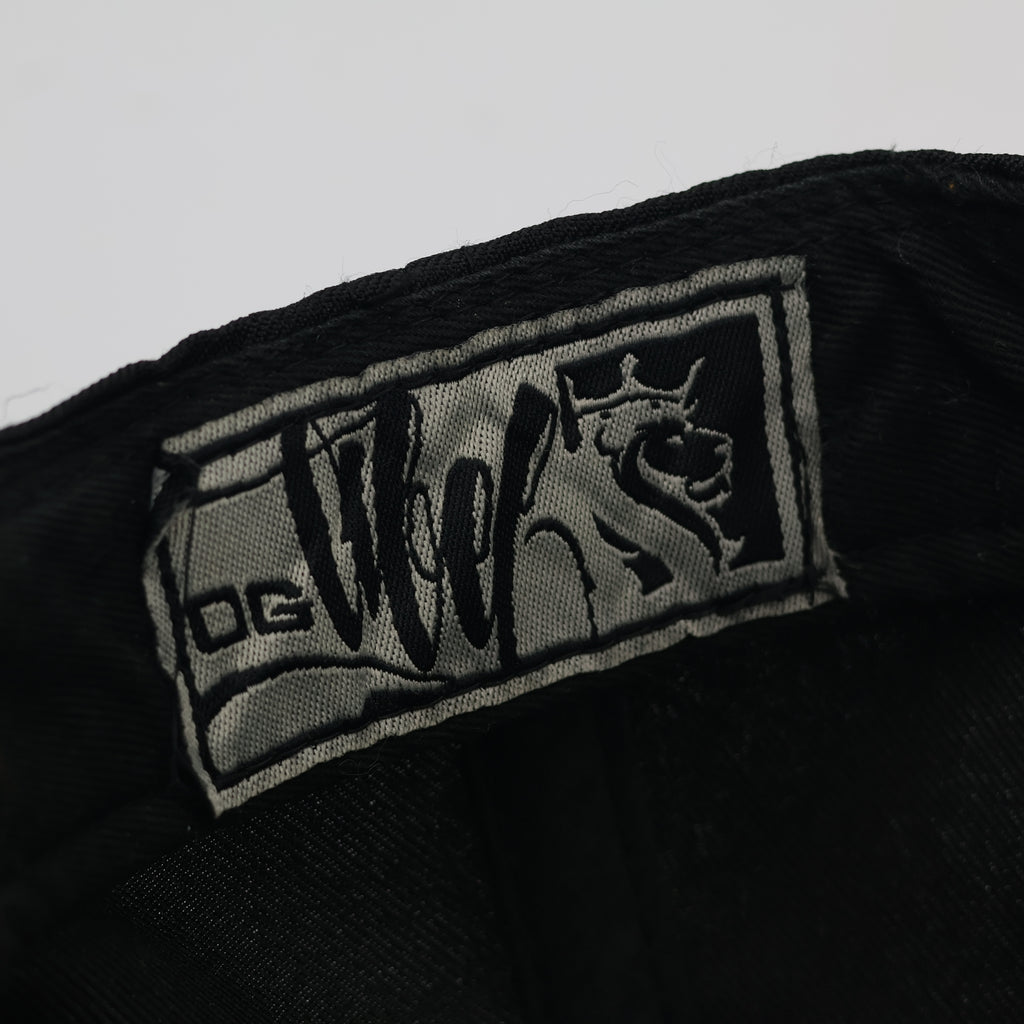 Vintage OG Chief Skull & Lion Snapback Thrifted Hat | Black Streetwear Cap