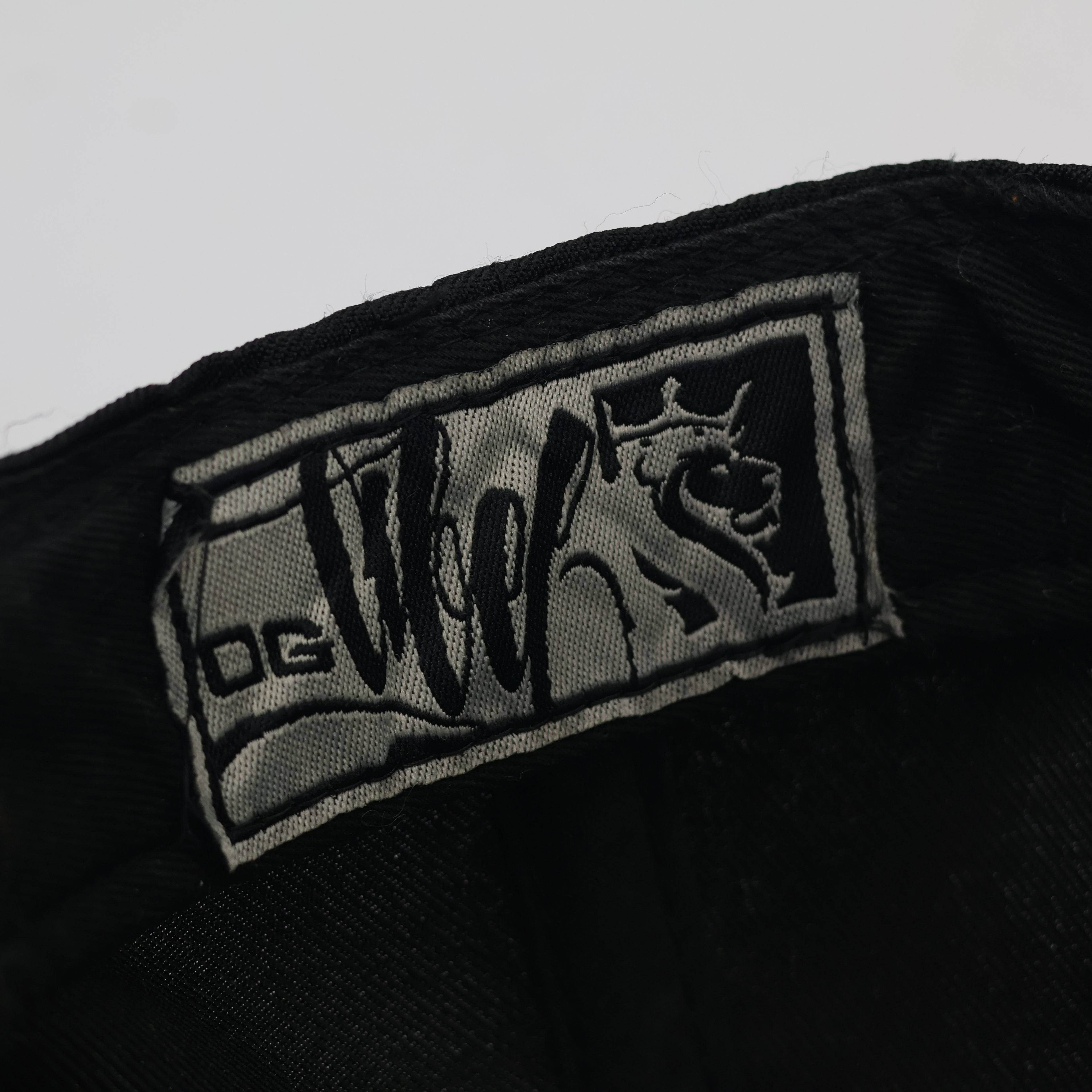 Vintage OG Chief Skull & Lion Snapback Thrifted Hat | Black Streetwear Cap