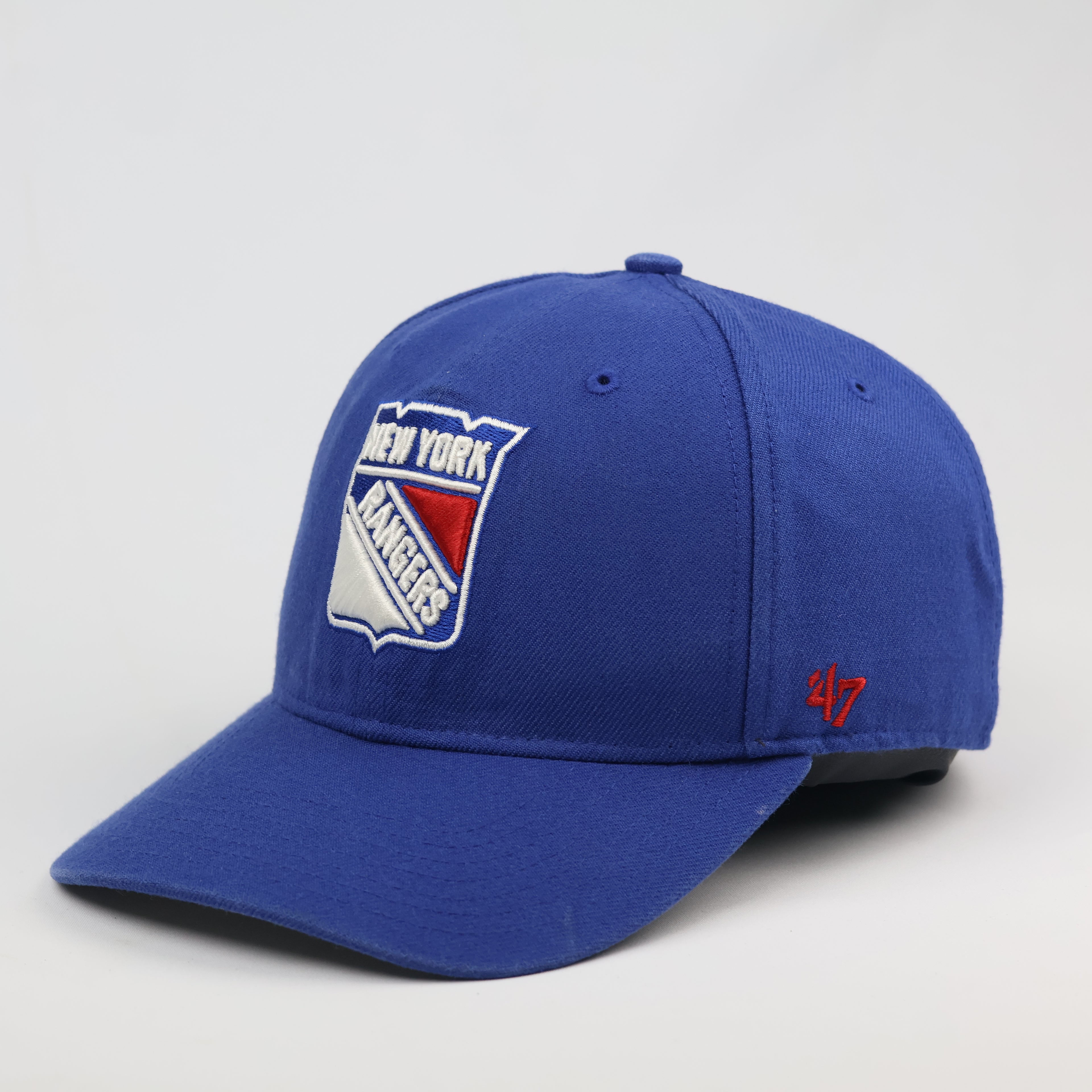 '47 Brand New York Rangers NHL Vintage Snapback Hat - Blue