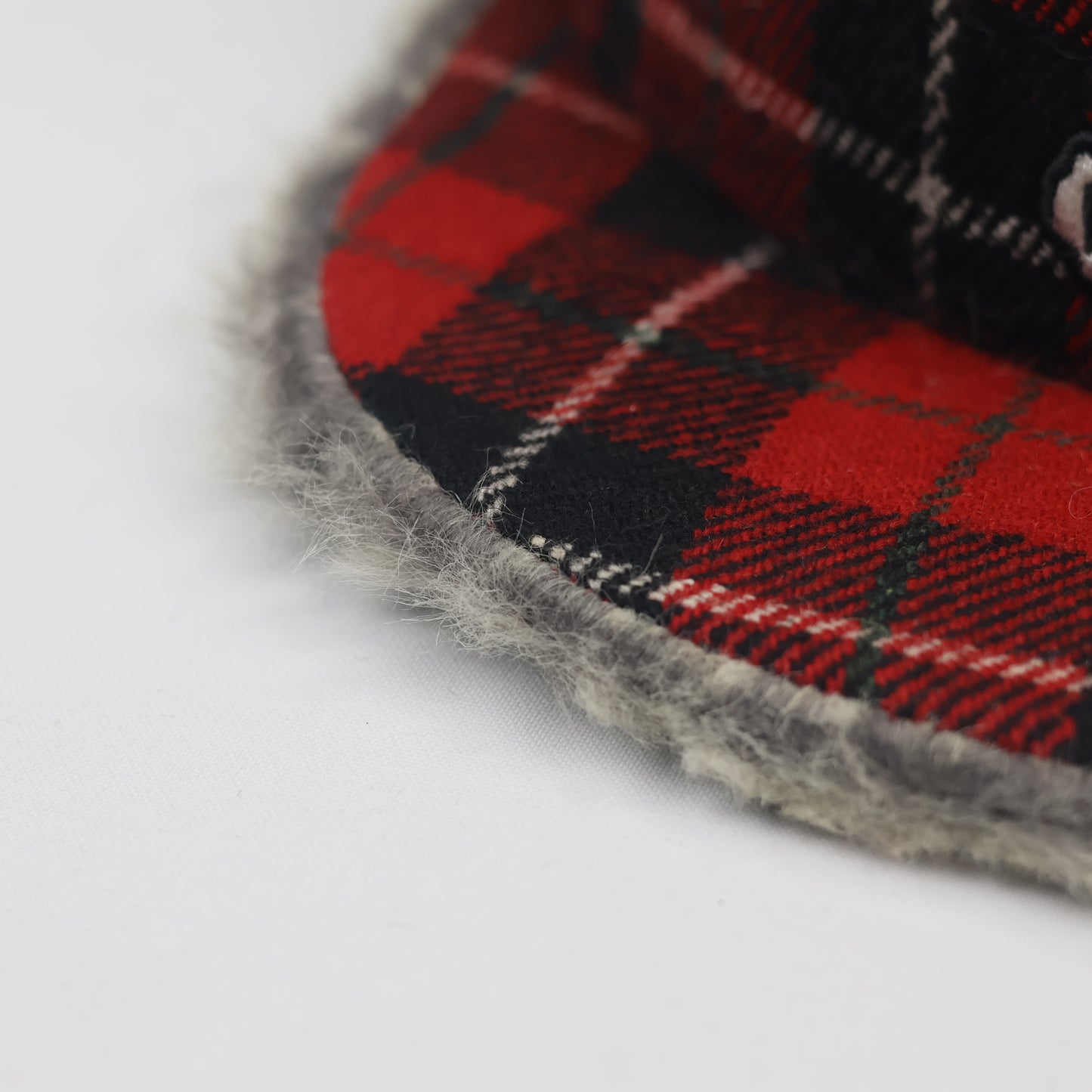 Vintage NBA Chicago Bulls Plaid Trapper Thrifted Hat - Windy City Edition