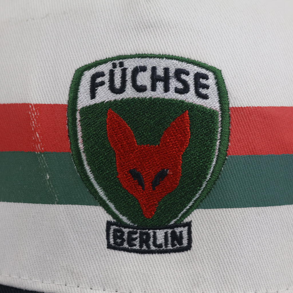 Thrifted Füchse Berlin Off-White & Black Mesh Trucker Cap (56-58 cm)