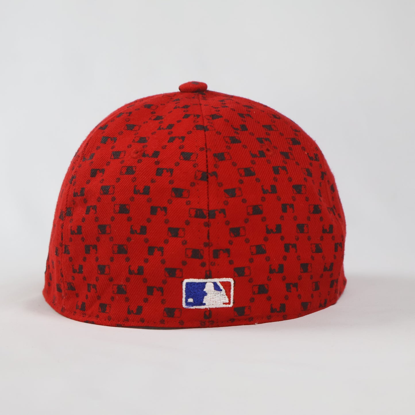 Iconic Red Yankees Fitted Hat