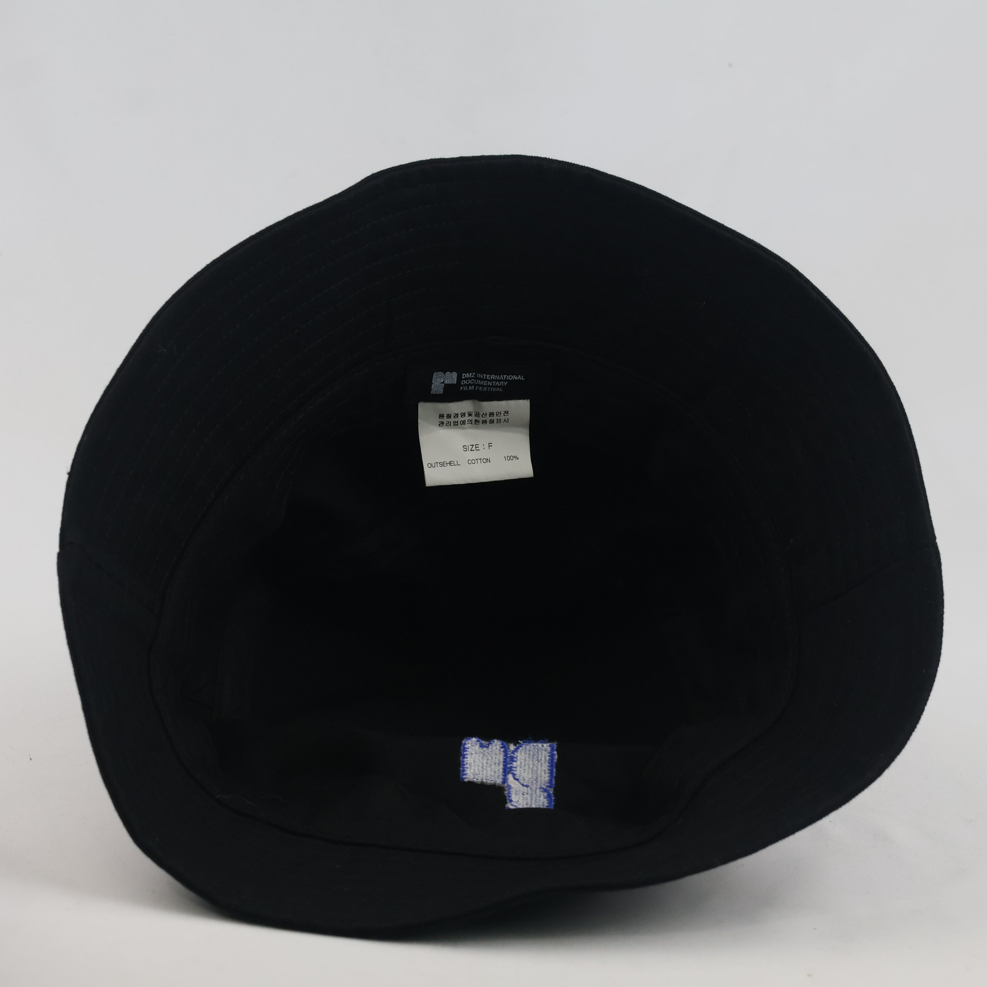 Vintage DMZ Documentary Film Festival Black Cotton Bucket Hat