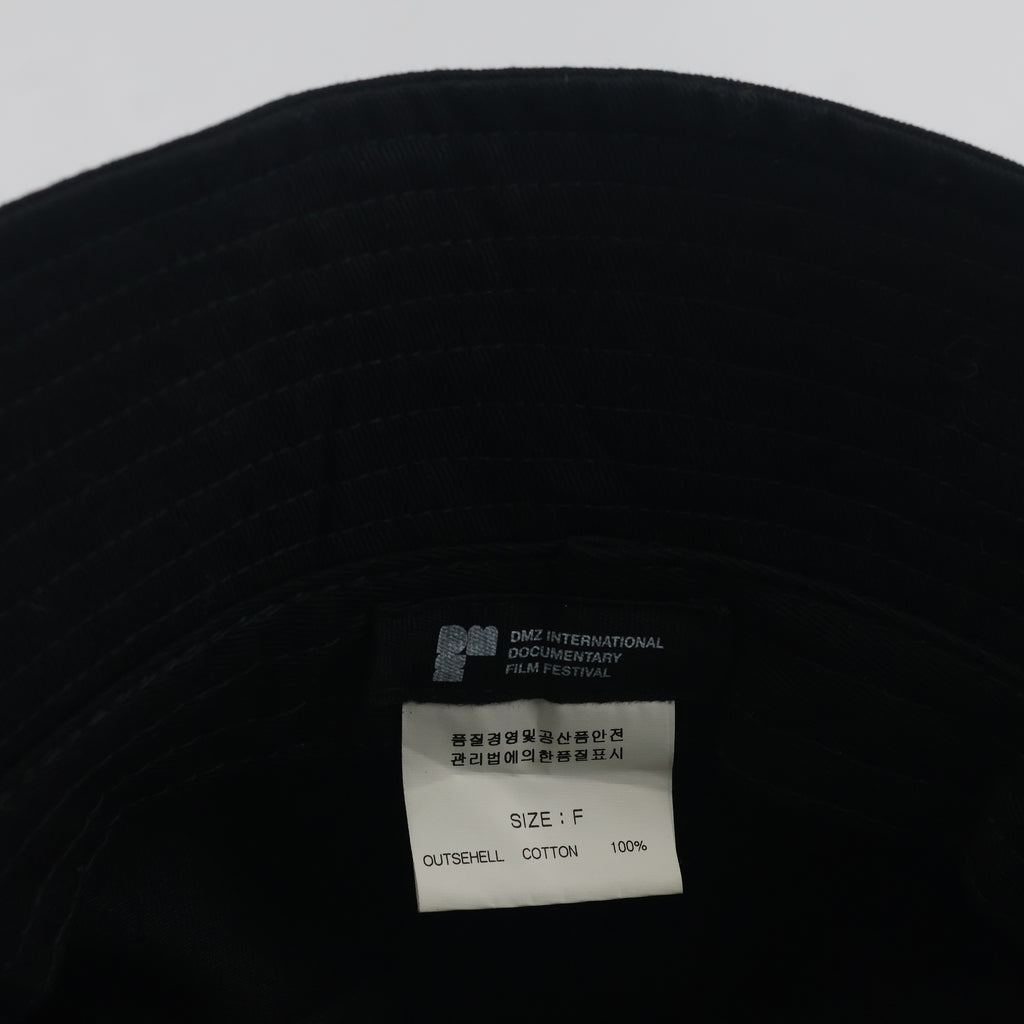 Vintage DMZ Documentary Film Festival Black Cotton Bucket Hat