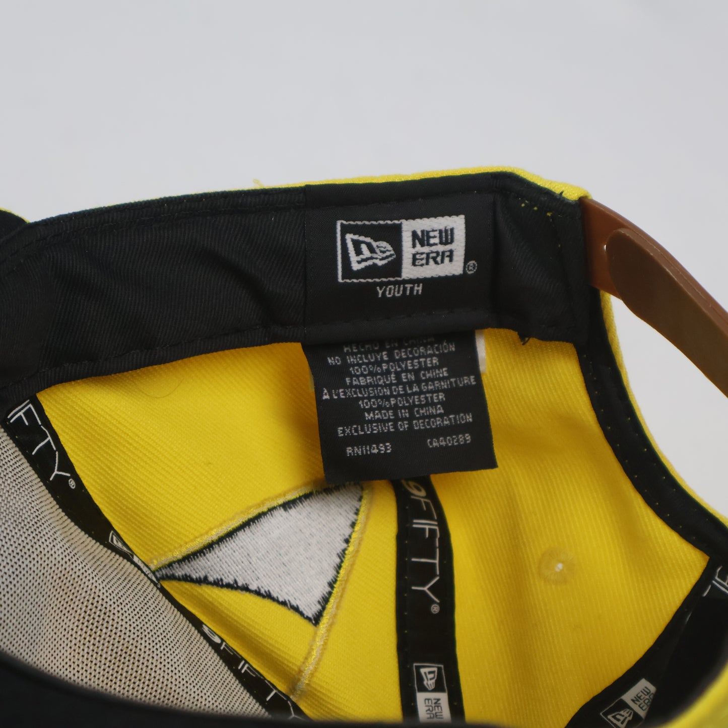 Official Pokémon Pikachu Face New Era 9FIFTY Snapback 9-12 years