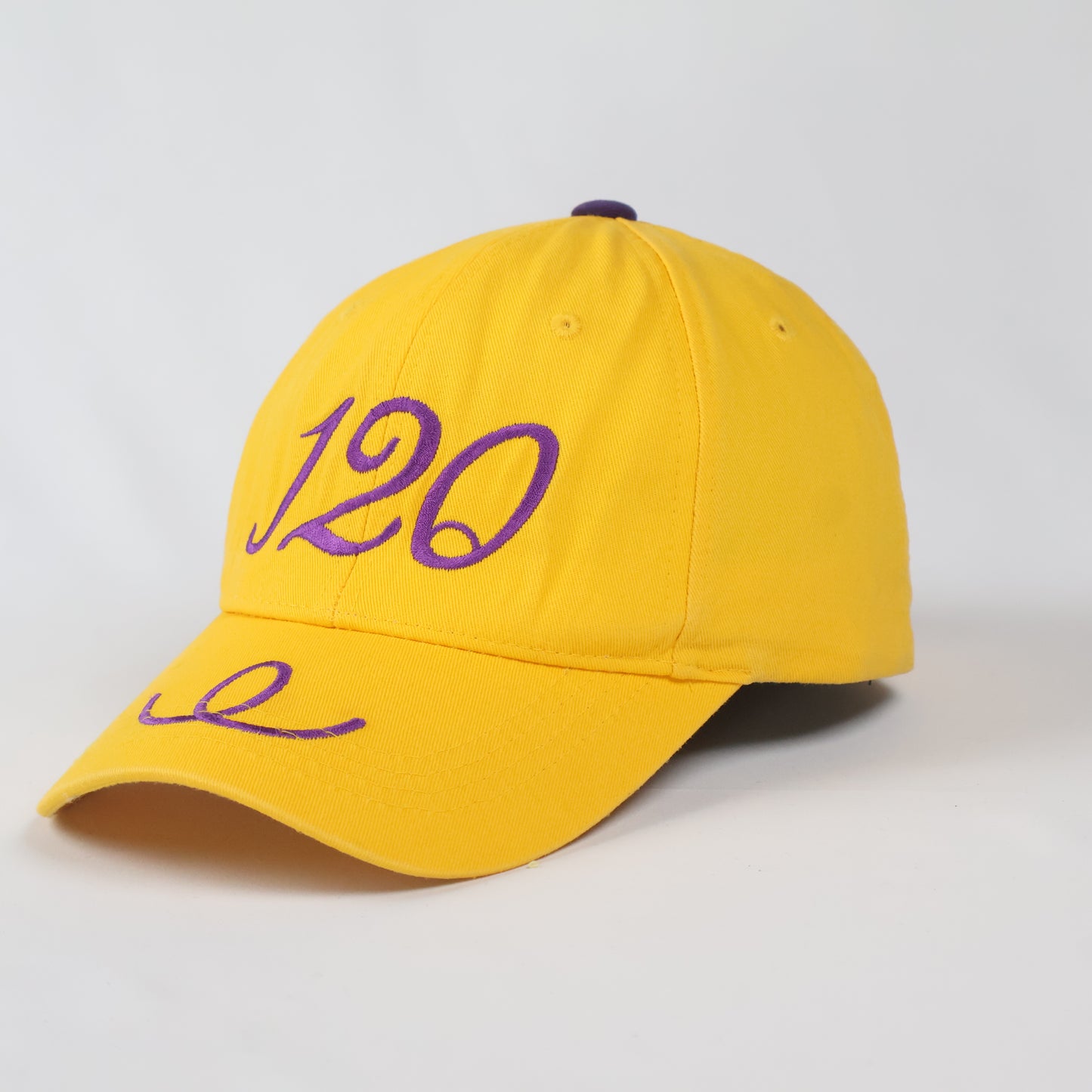 Minimalist Yellow & Purple Dad Hat